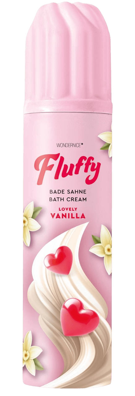 WONDERNICE Fluffy Bade- und Duschsahne Lovely Vanilla