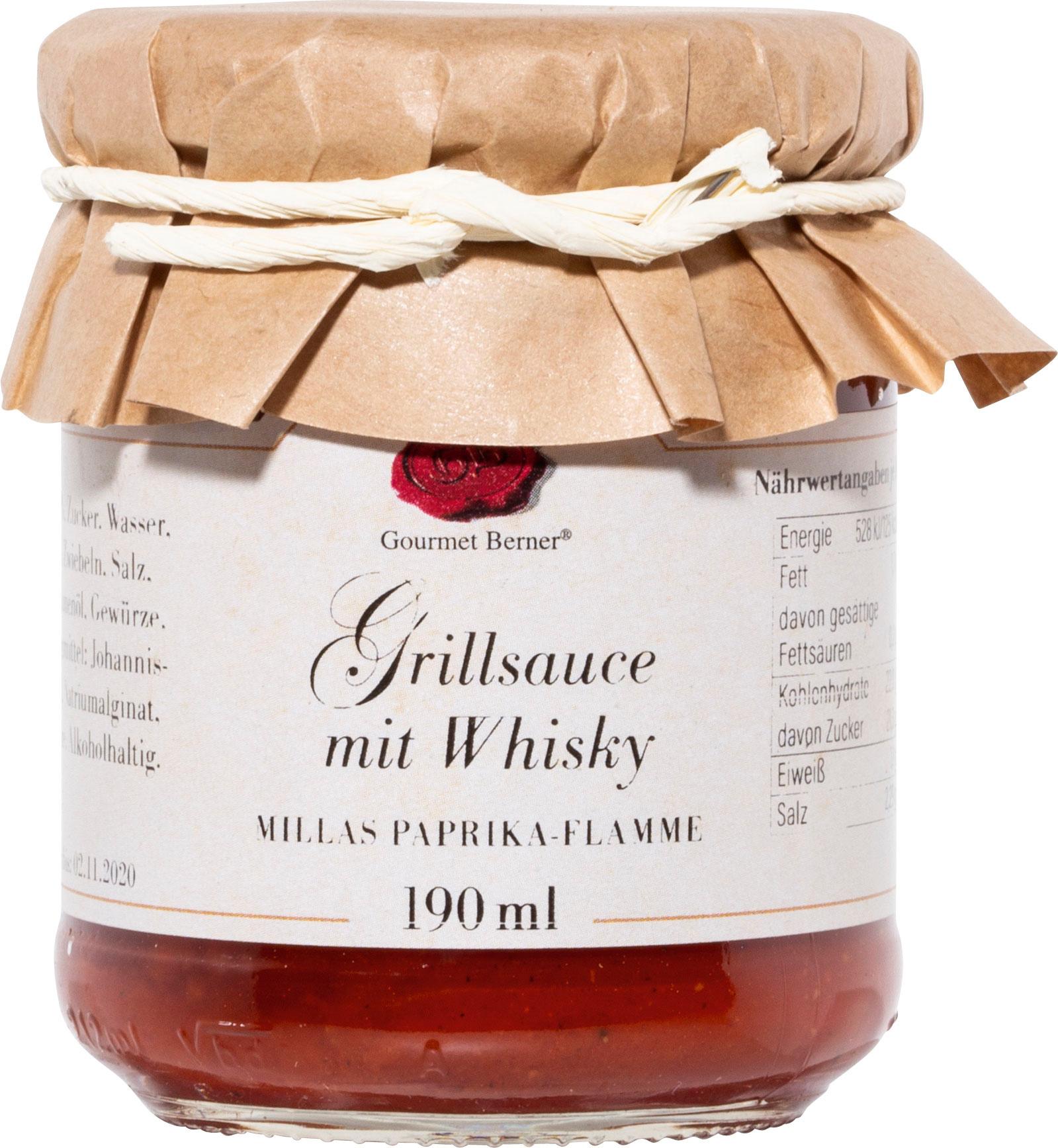 Gourmet Berner Grillsauce mit Whisky
