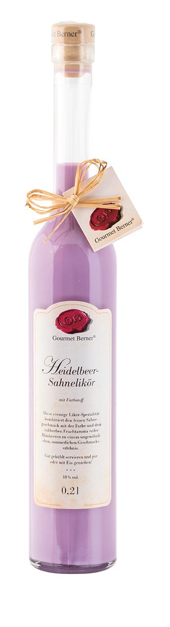 Gourmet Berner Heidelbeer Sahnelikör