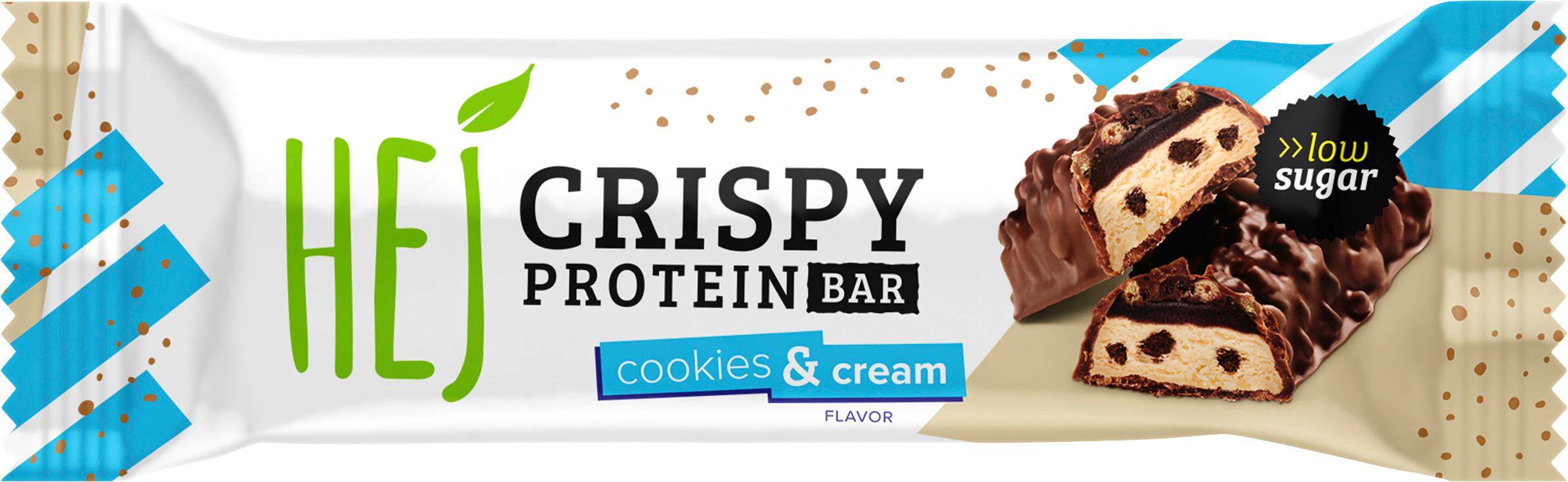 HEJ® Crispy Protein Bar Cookies&Cream