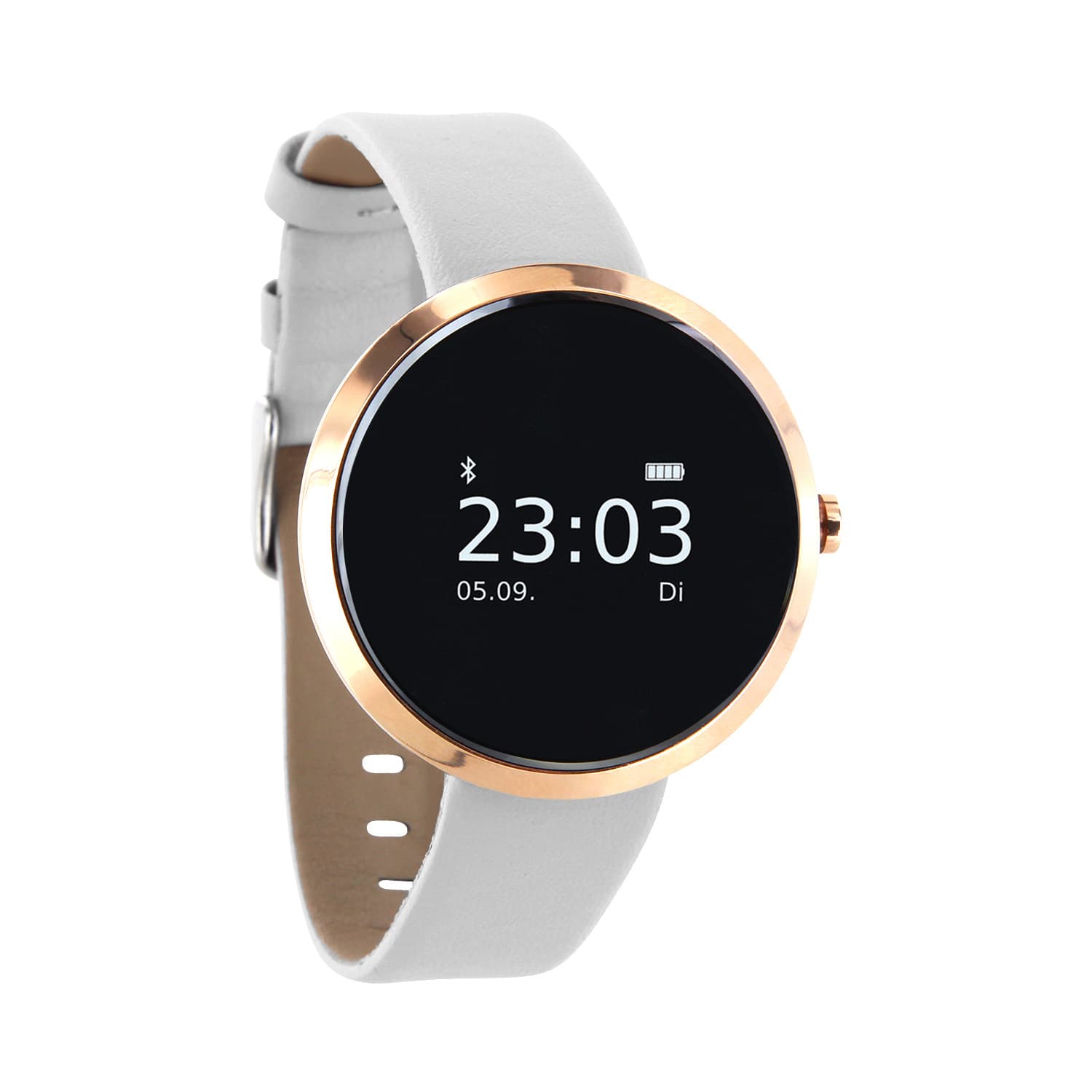 SIONA XW FIT- The Sporty Smartwatch, Pure Polar White