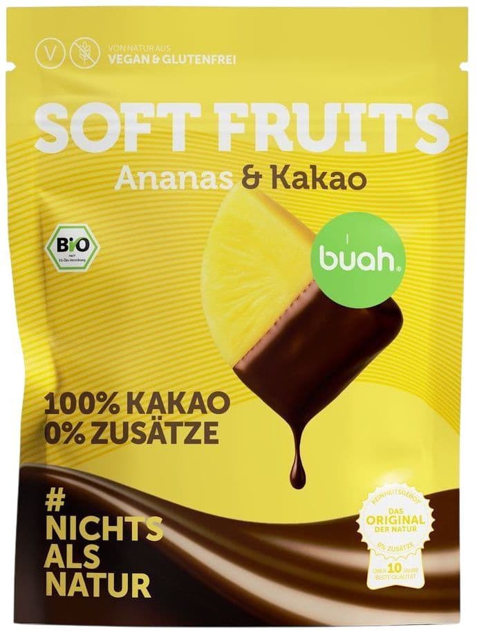 buah Bio Soft Fruits Ananas & Kakao