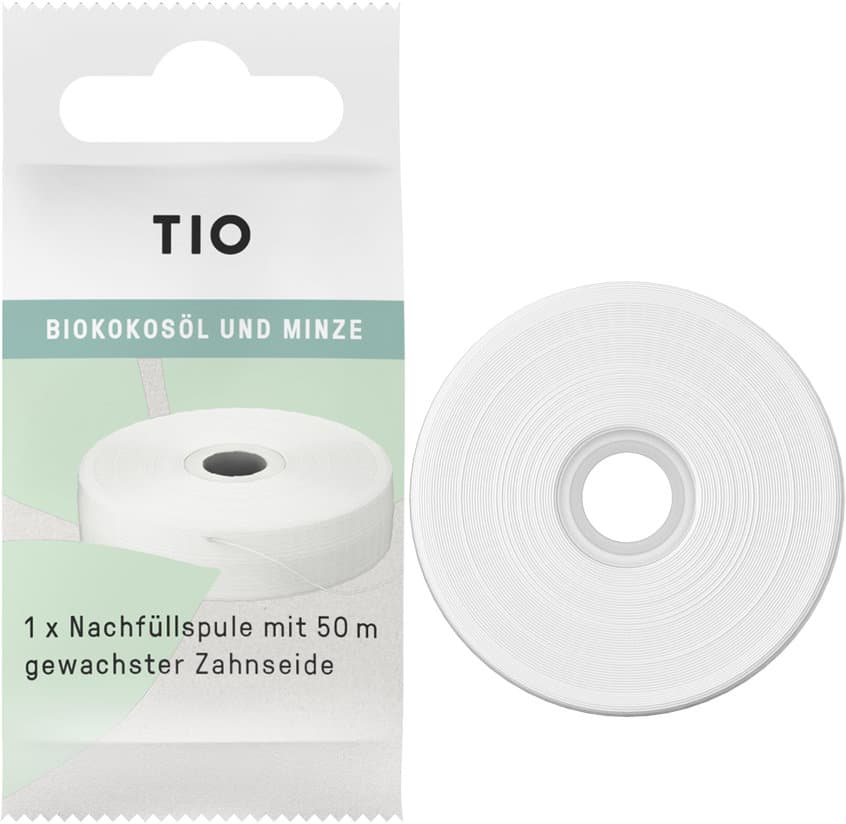 TIO Tiofloss Zahnseidenspule Nachfüllung