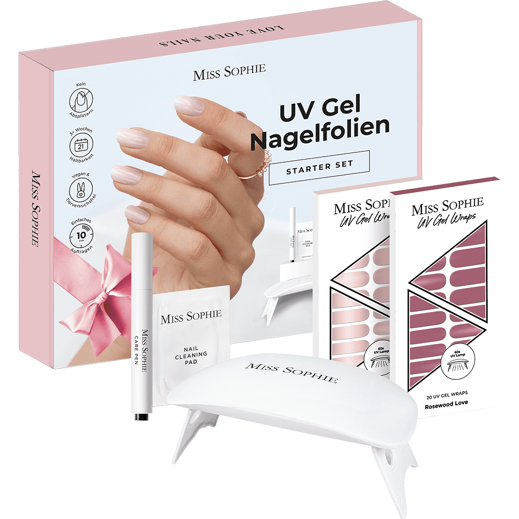 MISS SOPHIE UV Gel Nagelfolien Starter Set
