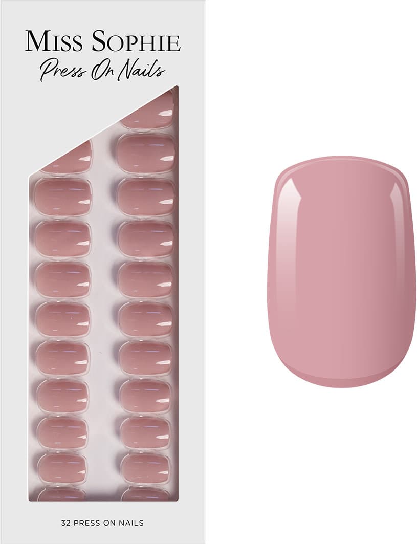 MISS SOPHIE Press On Nails Sugar Babe Short Square
