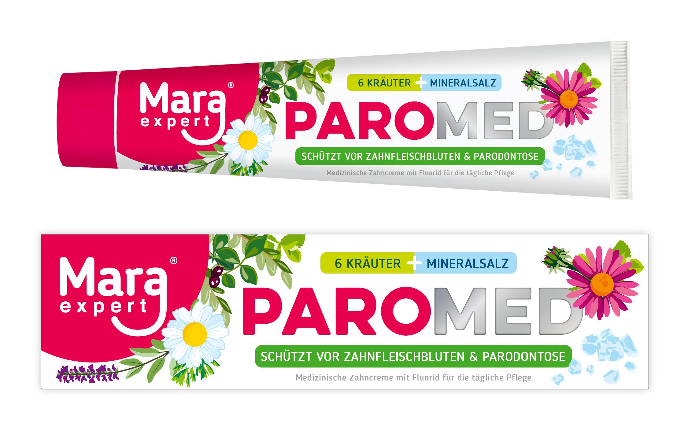 Produktbild MARA EXPERT Paromed Zahncreme 2 von 2