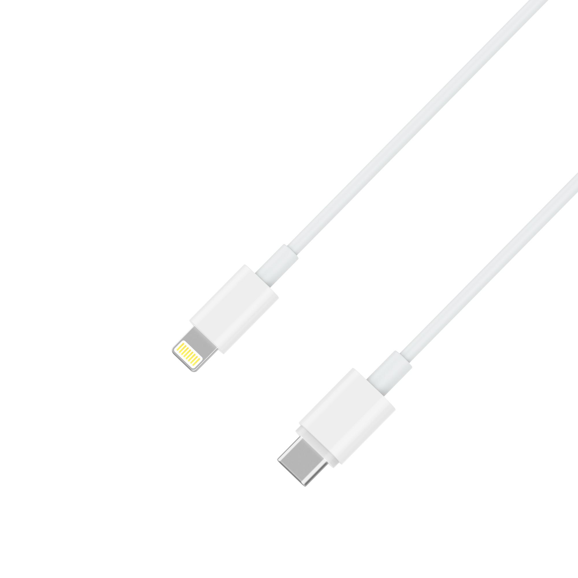 Xlayer Kabel PREMIUM Typ C (USB-C) to Lightning MFI-zertifiziert White 1m