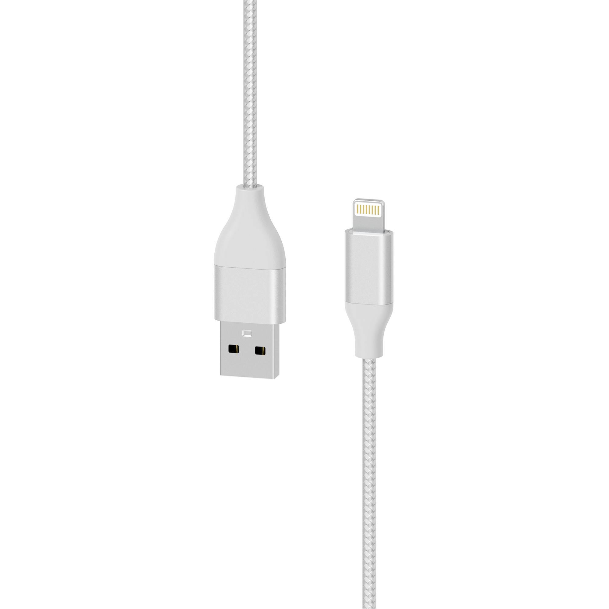 Xlayer Kabel PREMIUM Metallic USB to Lightning 1.5m Silver