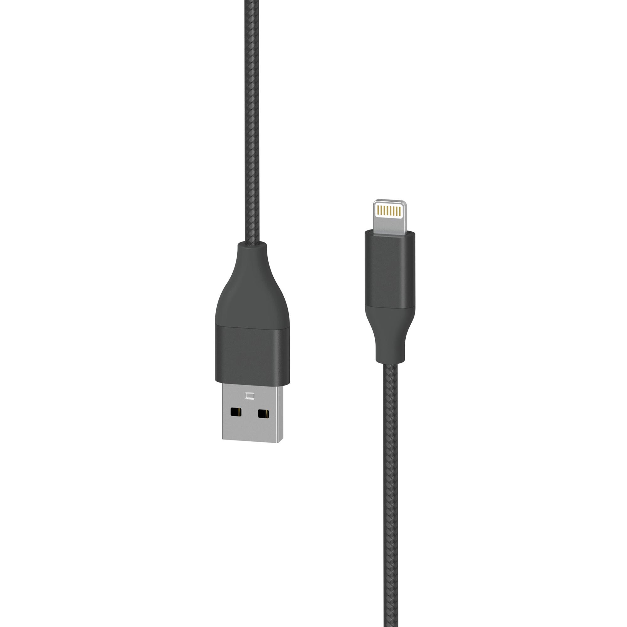 Xlayer Kabel PREMIUM Metallic USB to Lightning 1.5m Black