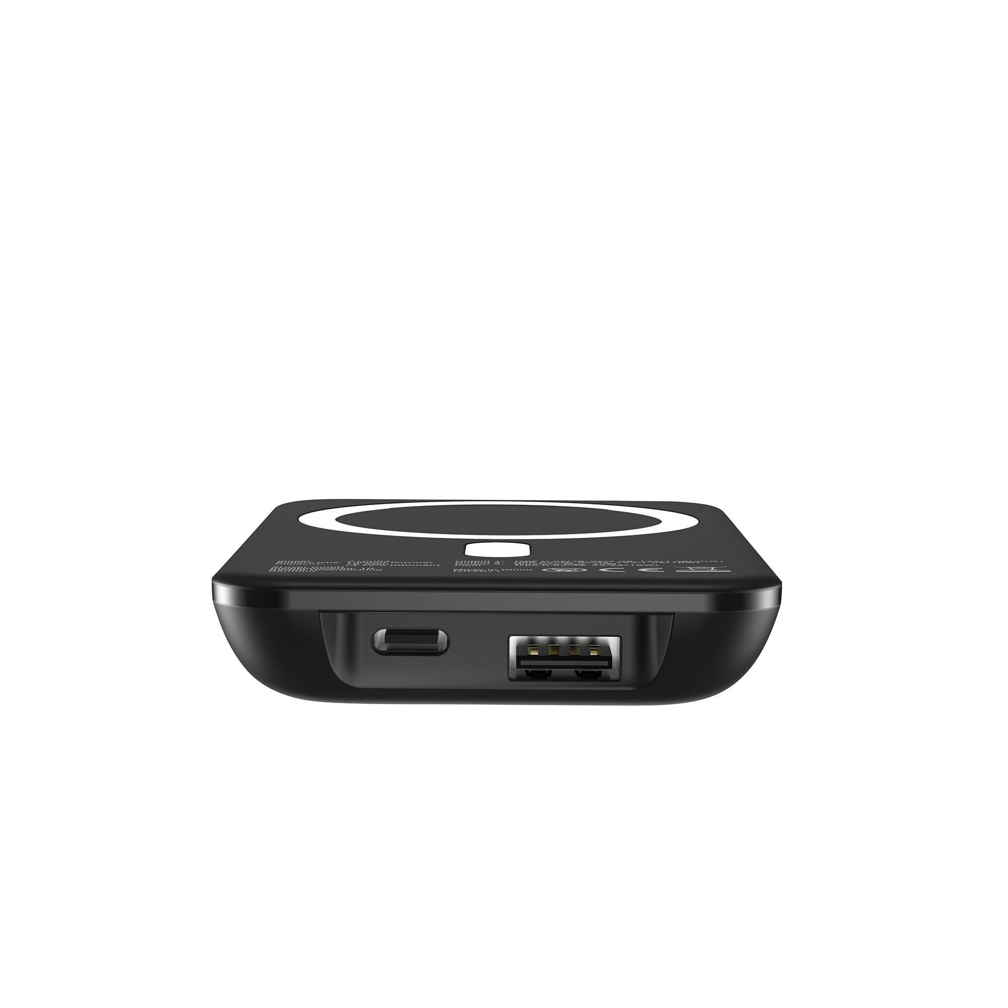 Produktbild XLayer MagFix Pro Powerbank magnetisch 5.000 mAh PD 20W Schwarz 9 von 9