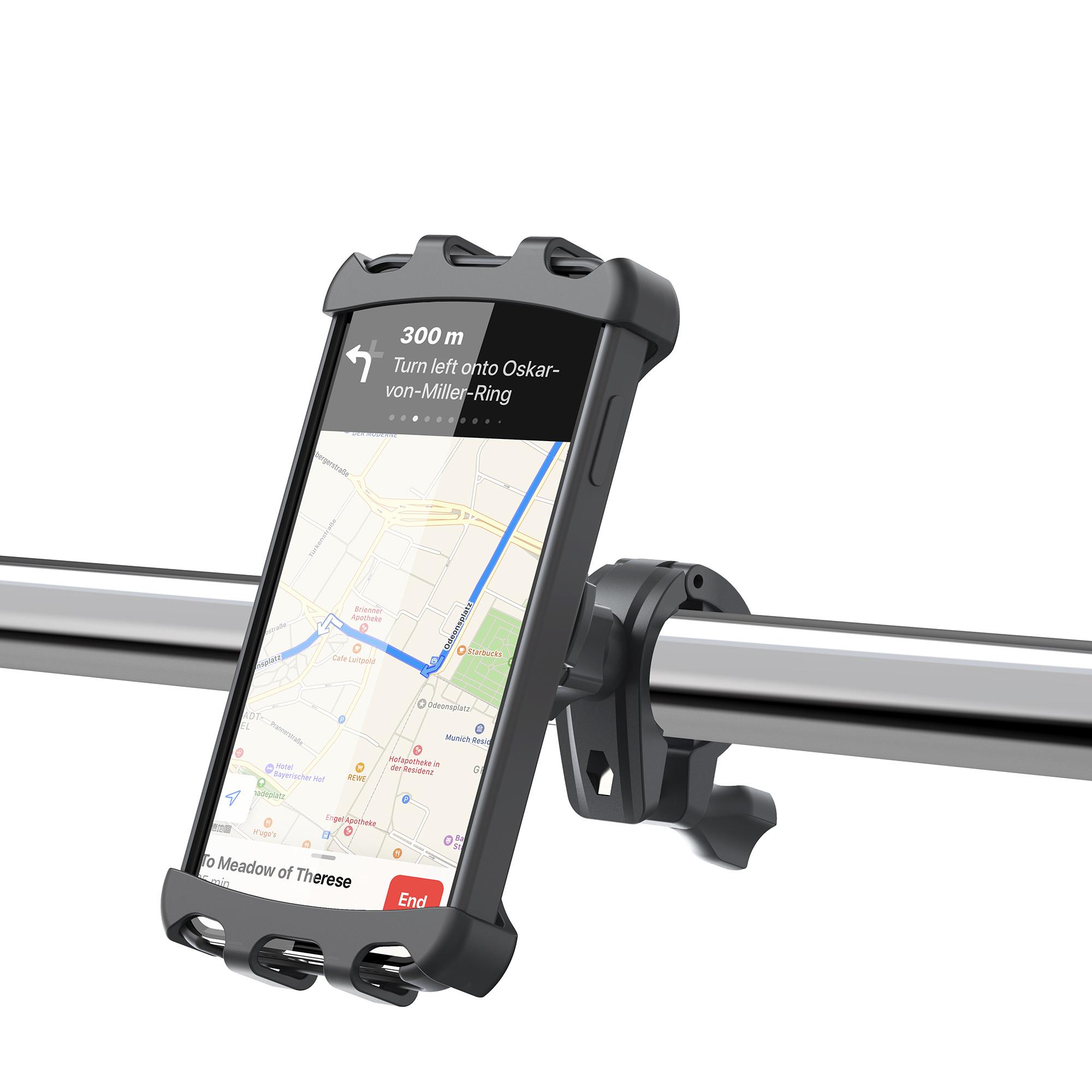 Produktbild XLayer Fahrradhalterung Universal für Smartphones Schwarz 4 von 5