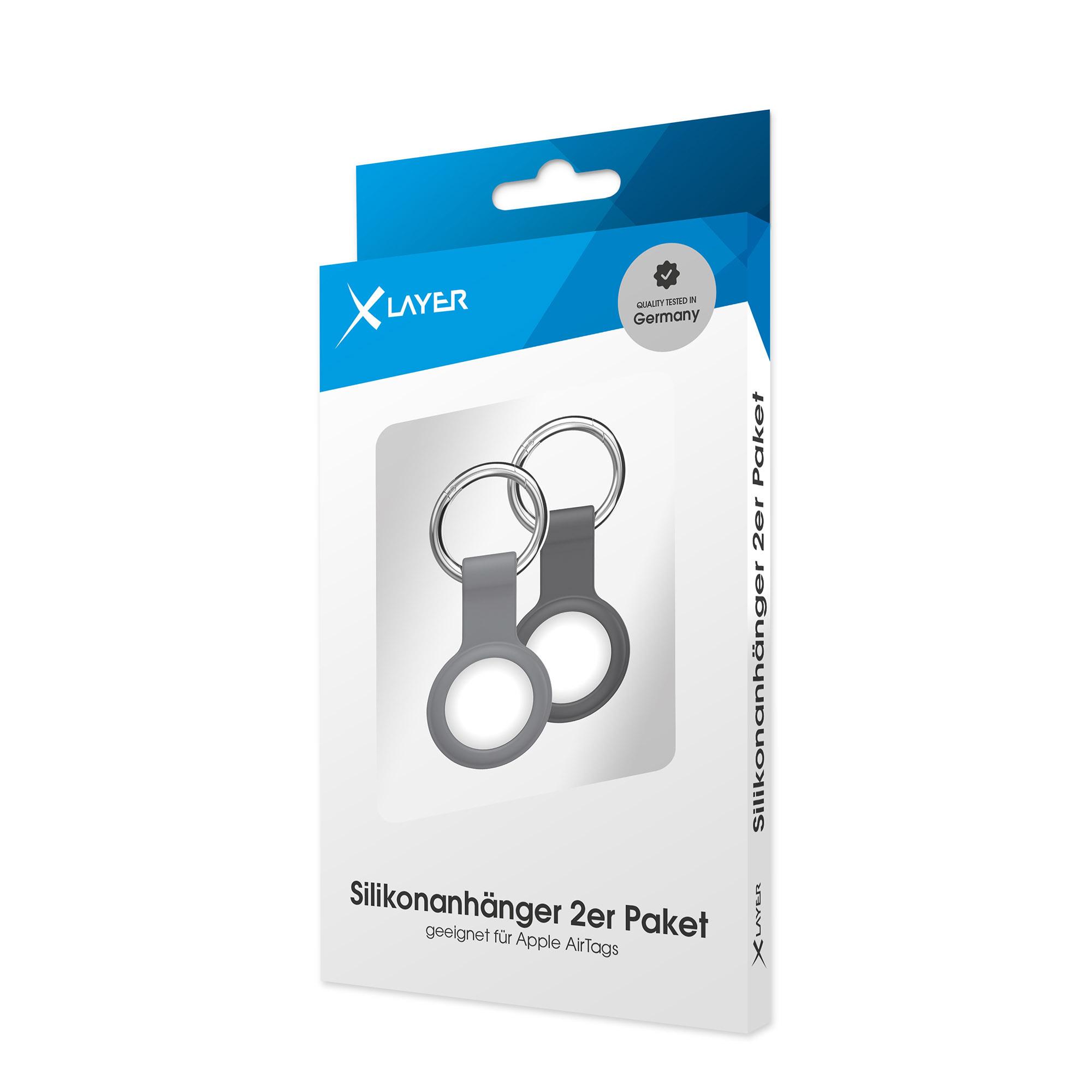 Produktbild XLayer AirTag Silikonanhänger 2er Paket 3 von 4