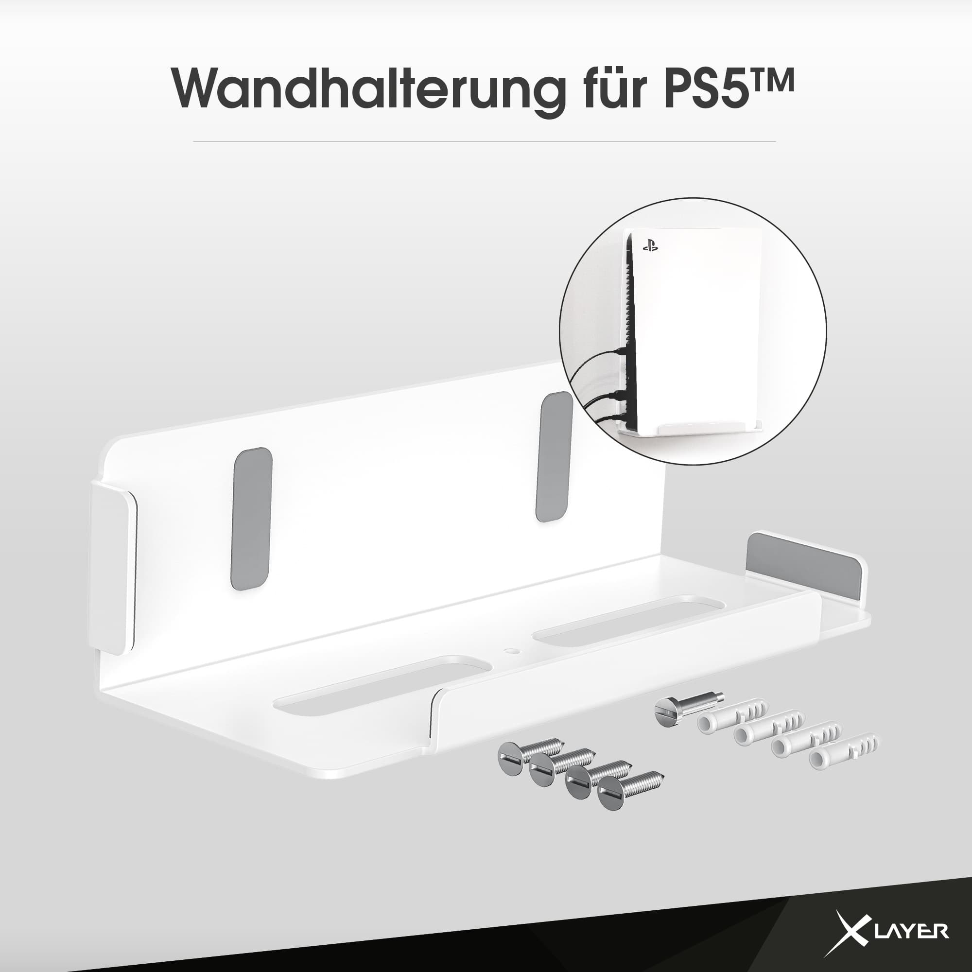 Produktbild PS5 Wandhalterung XLAYER 4 von 5