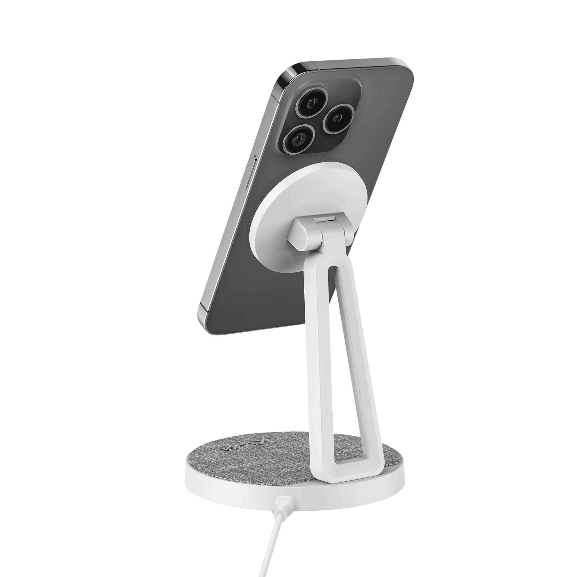 Produktbild XLayer MagFix Pro 2 in 1 Ladestation 15W Grey/White 7 von 8