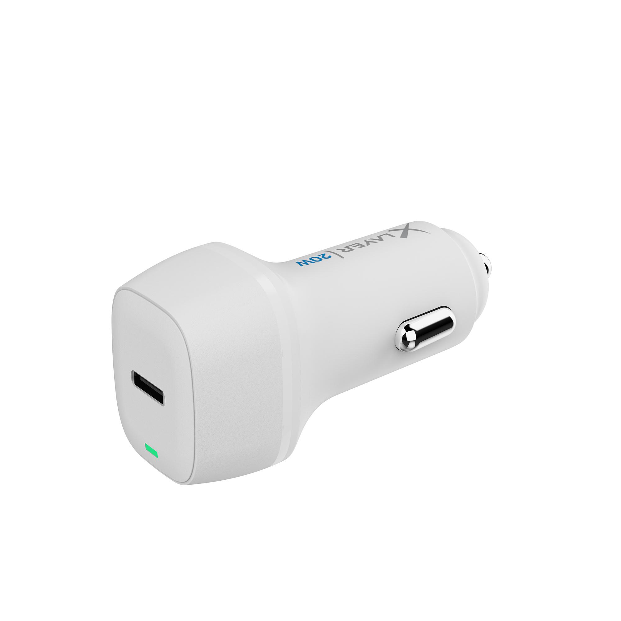 Produktbild Kfz-Ladegerät XLayer Typ C (USB-C) Charger PD 20W White 2 von 6