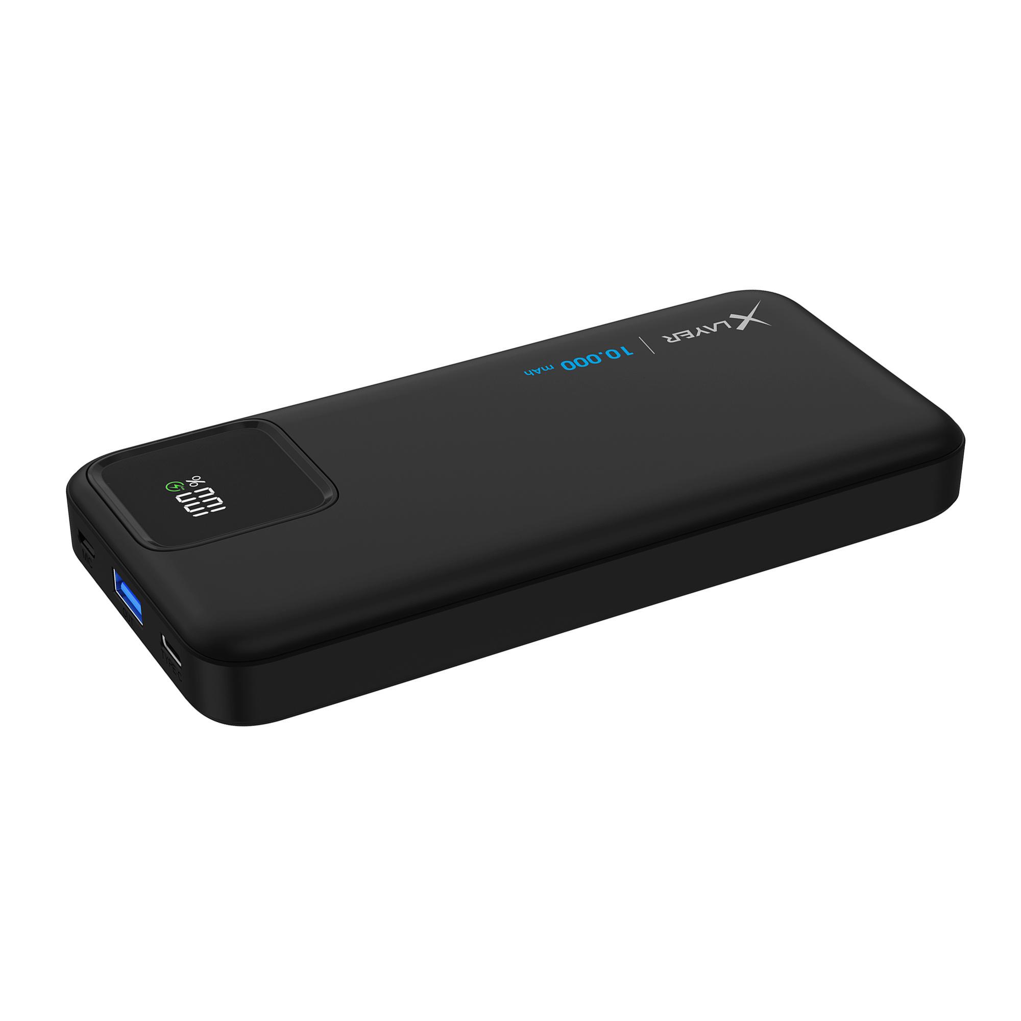 Produktbild XLayer Powerbank Cable PD 20W 10.000 mAh Black 4 von 10