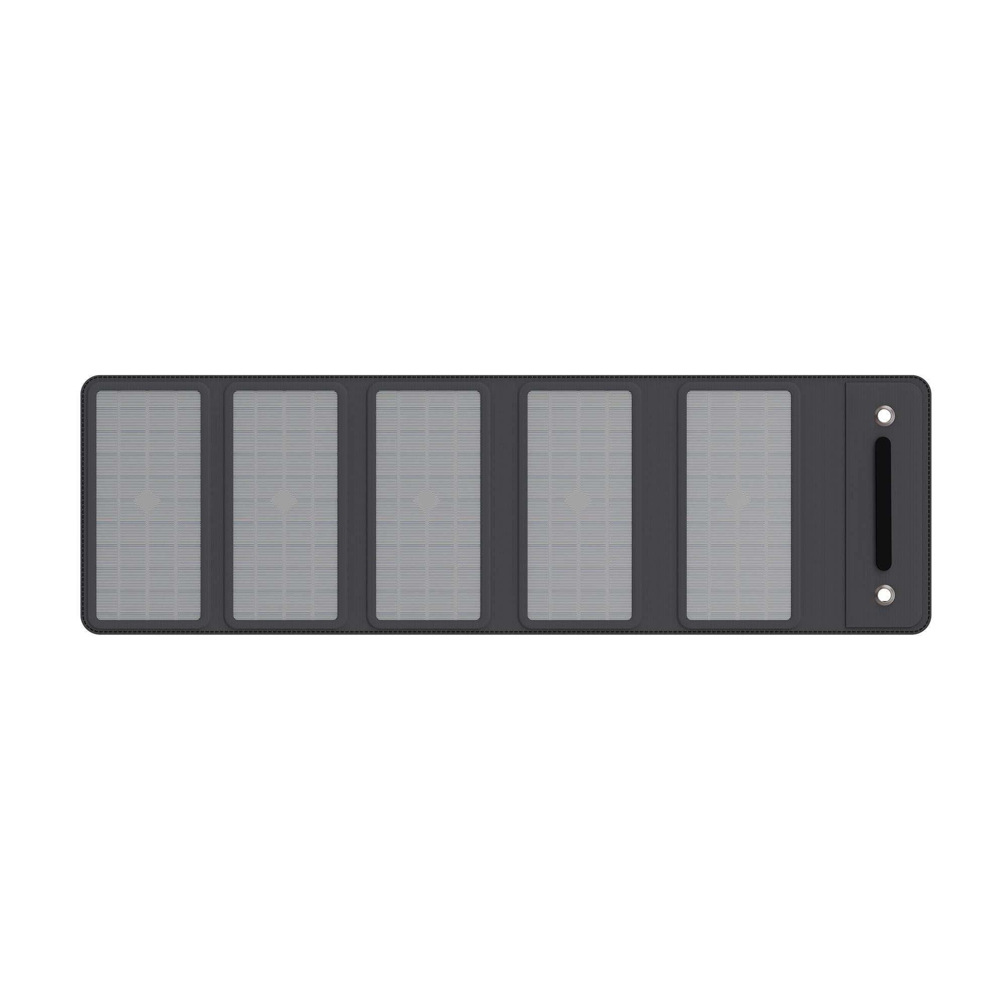 Produktbild XLayer Powerbank 15W Wireless 10.000 mAh mit 2-in-1 Solarpanel Black 6 von 9