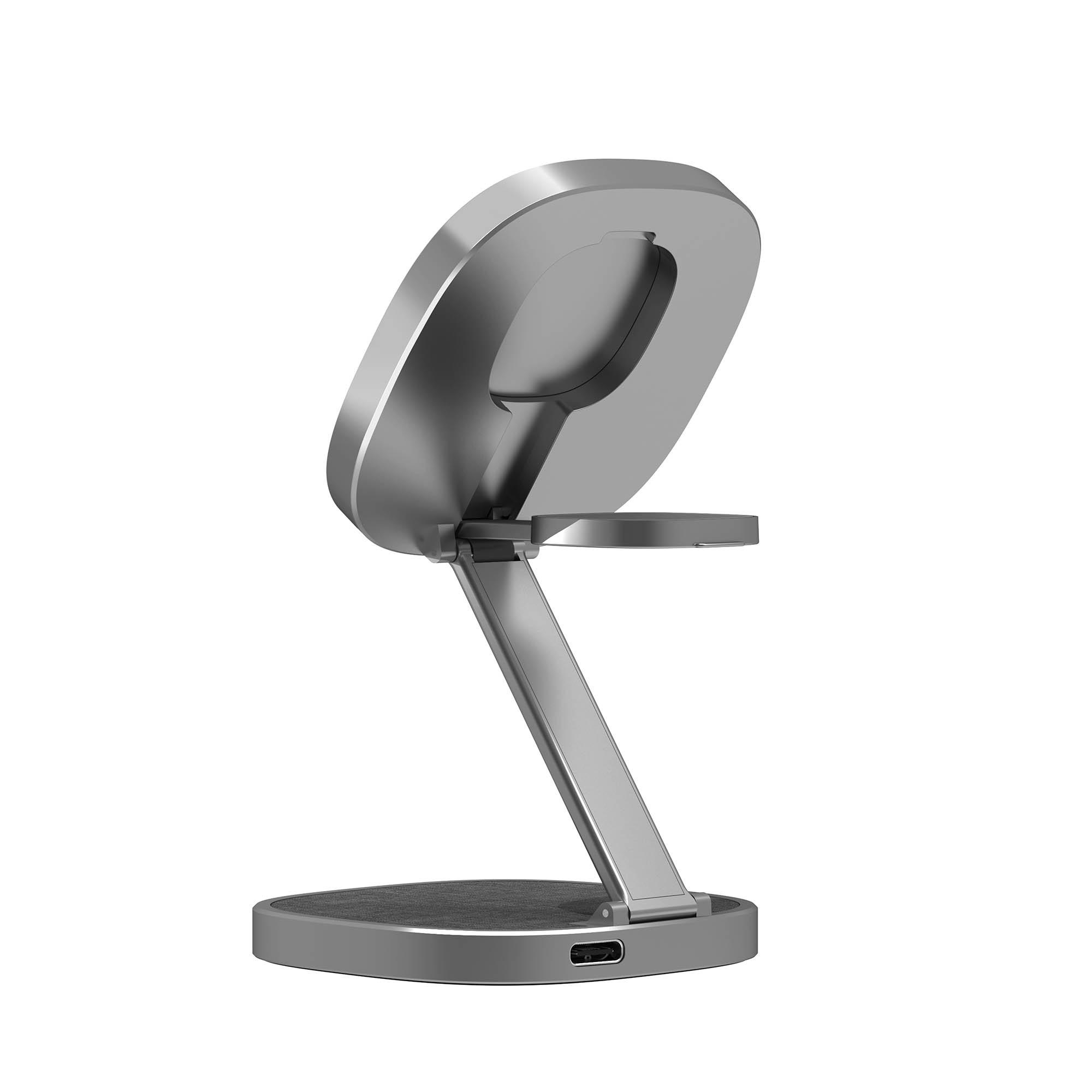 Produktbild XLayer MagFix Pro 3 in 1 Wireless Travel Charger Black 10 von 11