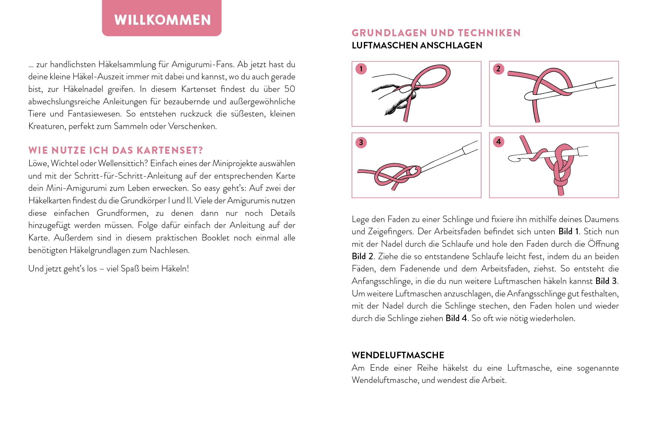 Produktbild 55 x häkeln – Mini-Amigurumis: Dein Kartenset von Wellensittich bis Wichtel 3 von 11