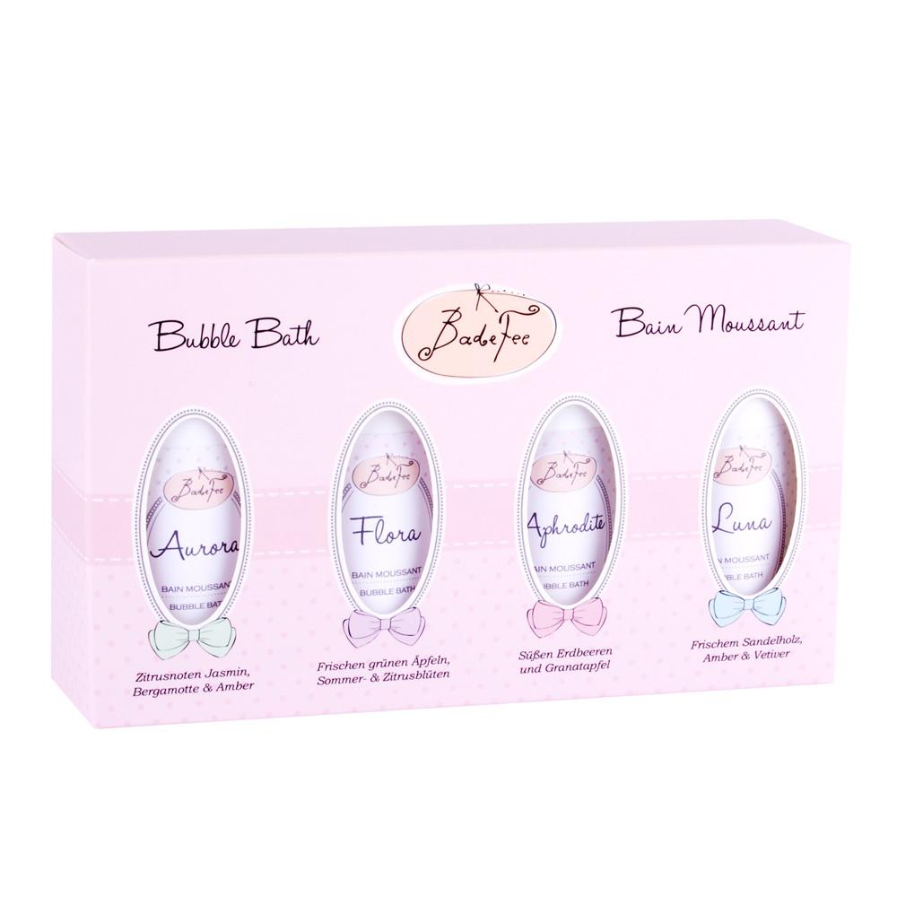 BadeFee Geschenkset Schaumbad 4x100ml