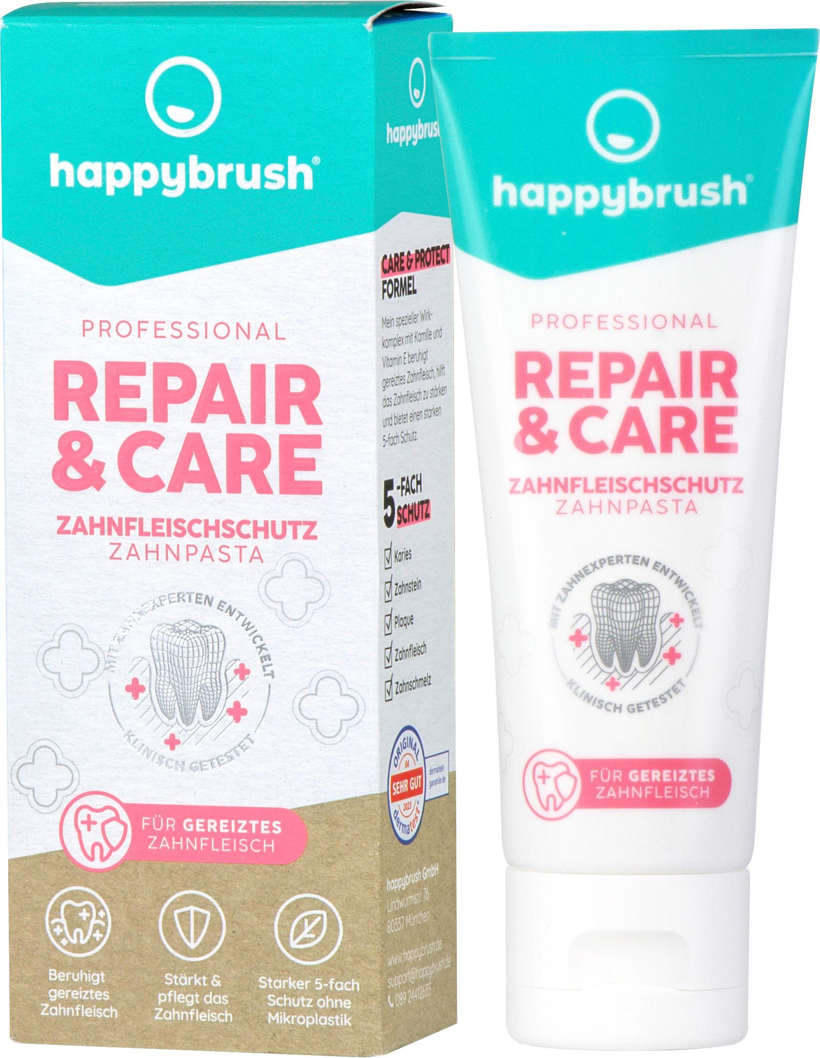 Produktbild happybrush Zahnpasta Repair and Care 4 von 4