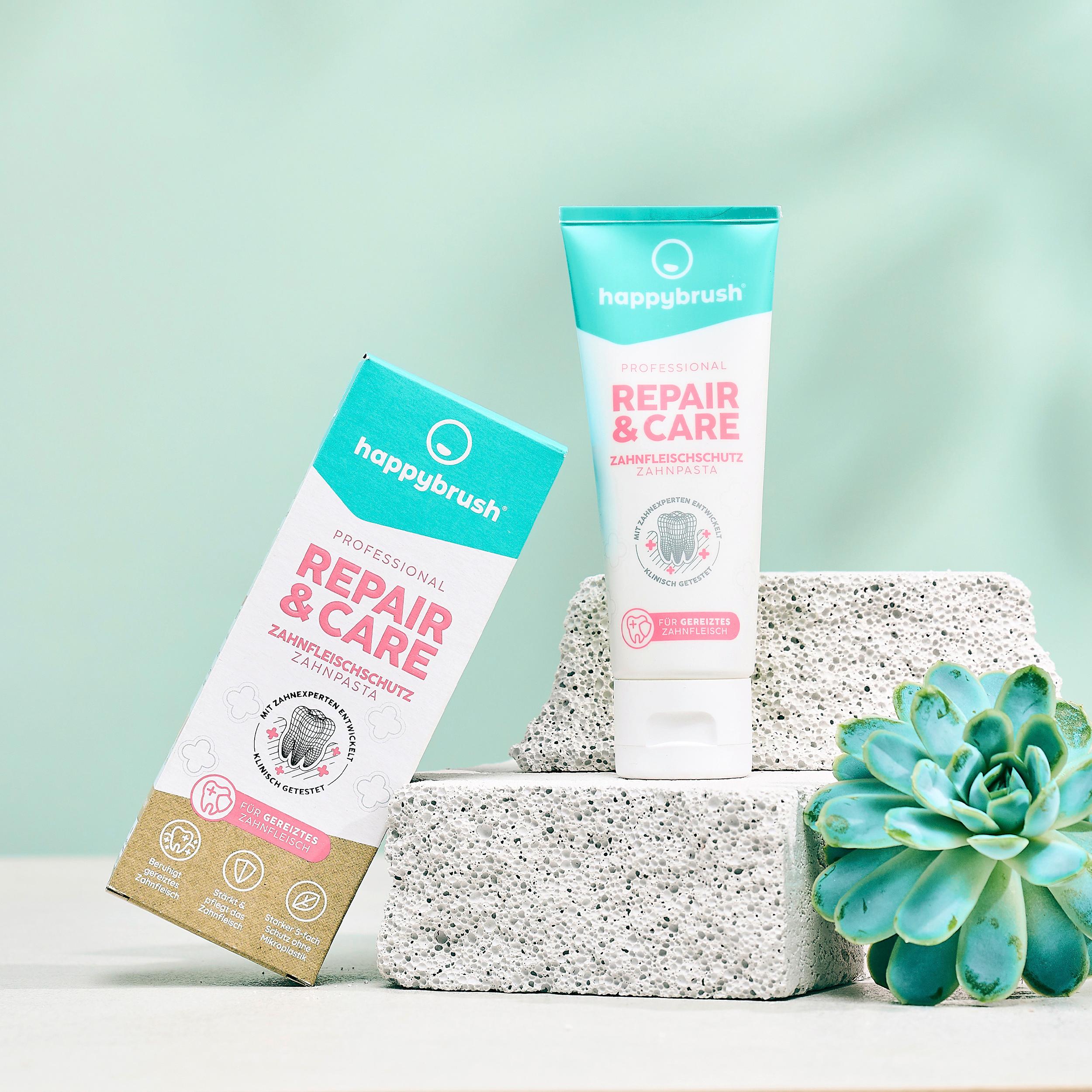 Produktbild happybrush Zahnpasta Repair and Care 3 von 4