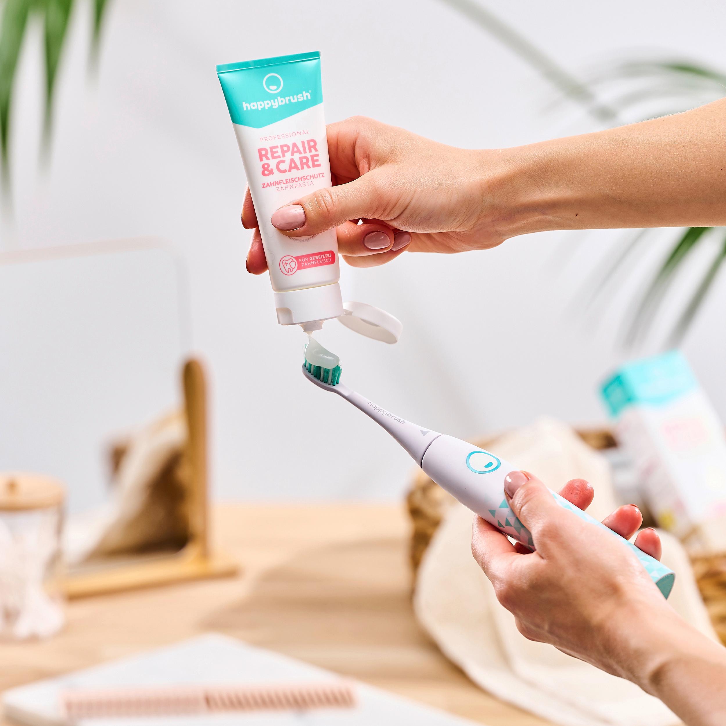 Produktbild happybrush Zahnpasta Repair and Care 2 von 4