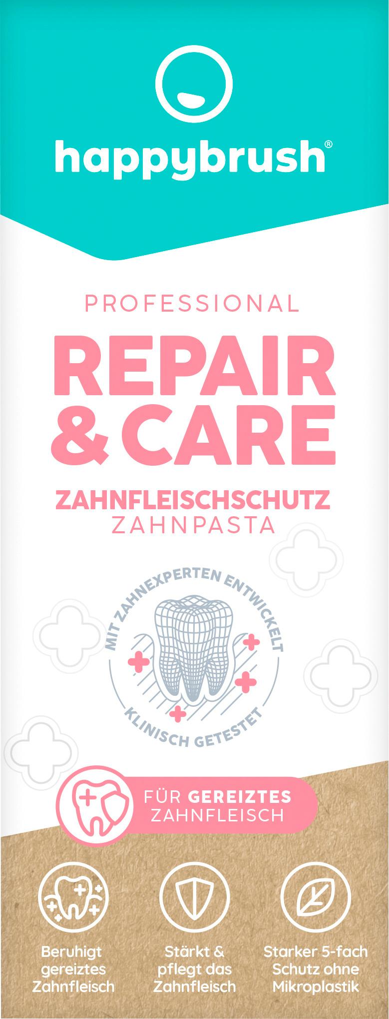 happybrush Zahnpasta Repair and Care