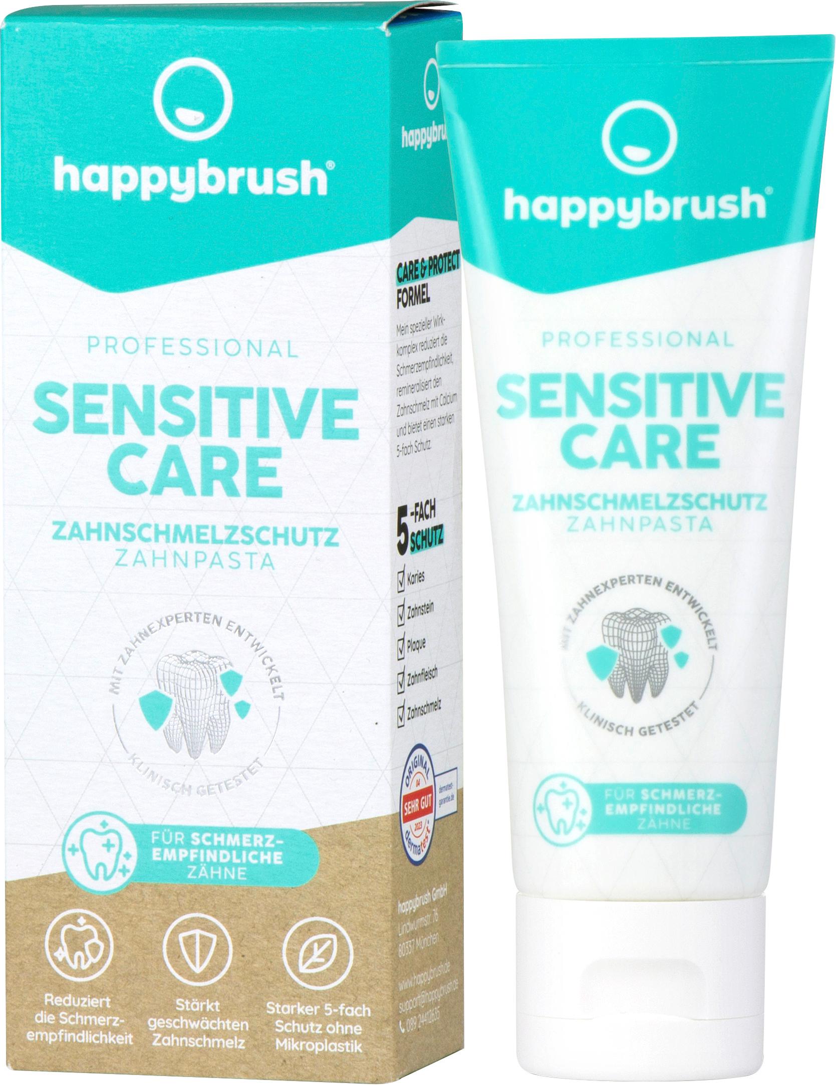 Produktbild happybrush Zahnpasta Sensitive Care 2 von 6