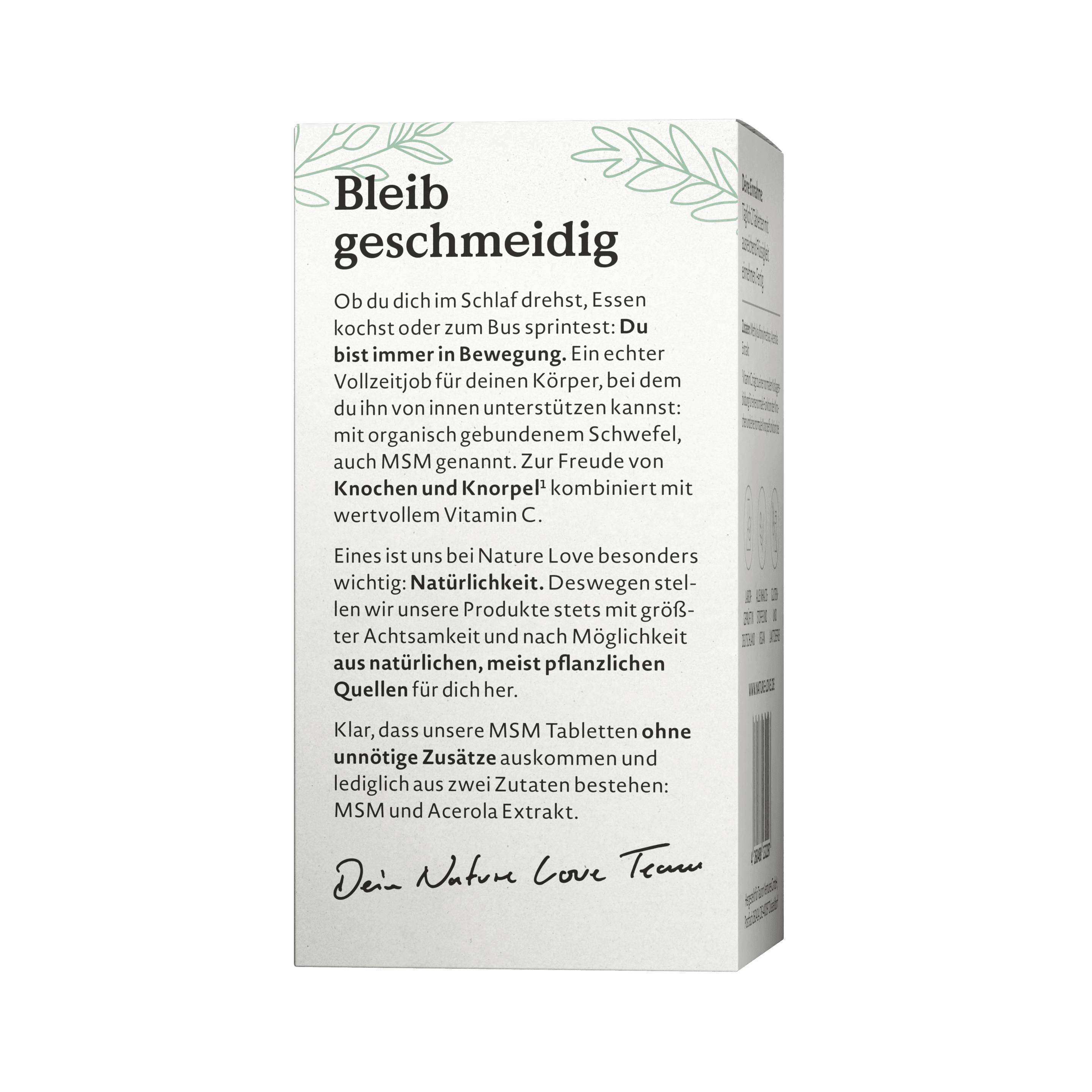 Produktbild NATURE LOVE MSM 6 von 6