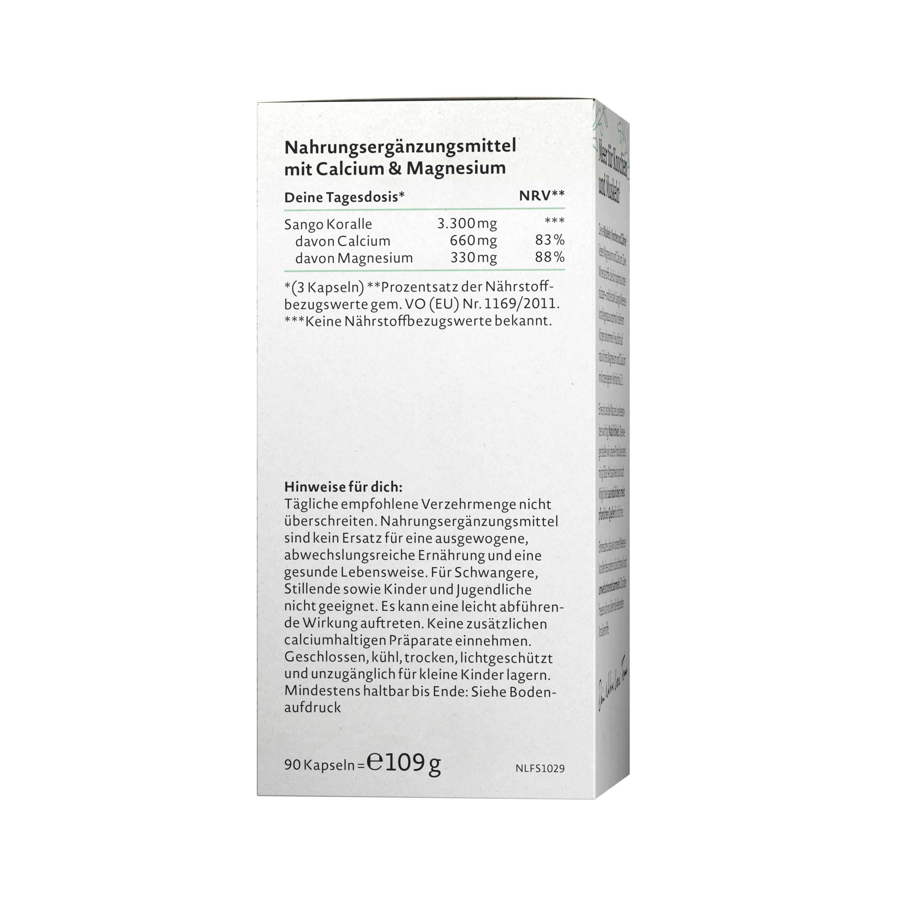 Produktbild NATURE LOVE Sango Meereskoralle 5 von 6