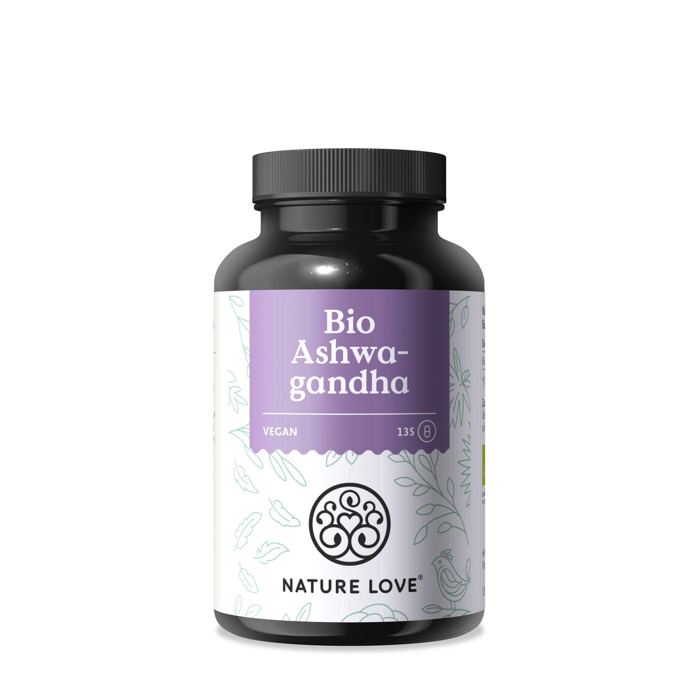 Produktbild NATURE LOVE Bio Ashwagandha 2 von 6