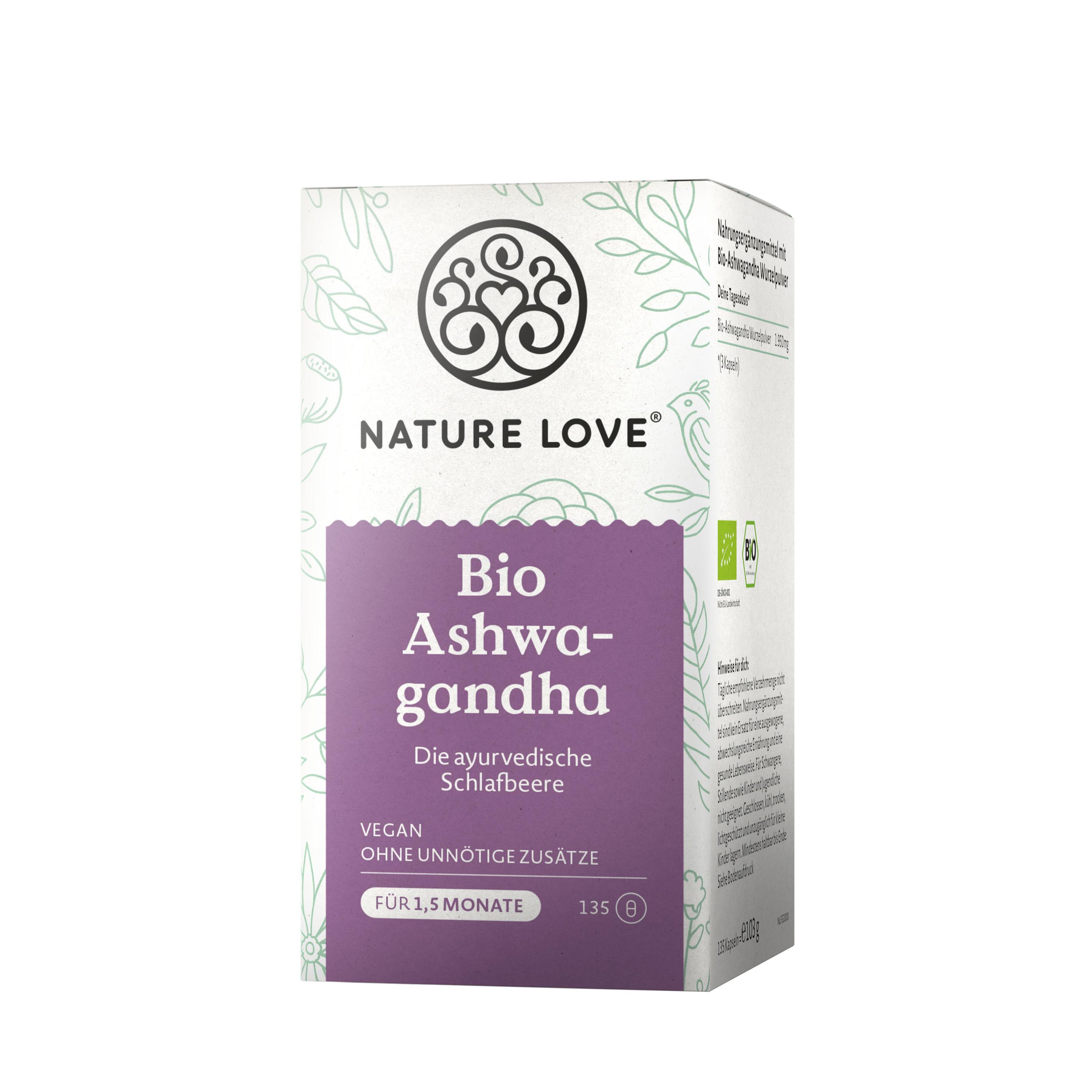 Produktbild NATURE LOVE Bio Ashwagandha 3 von 6