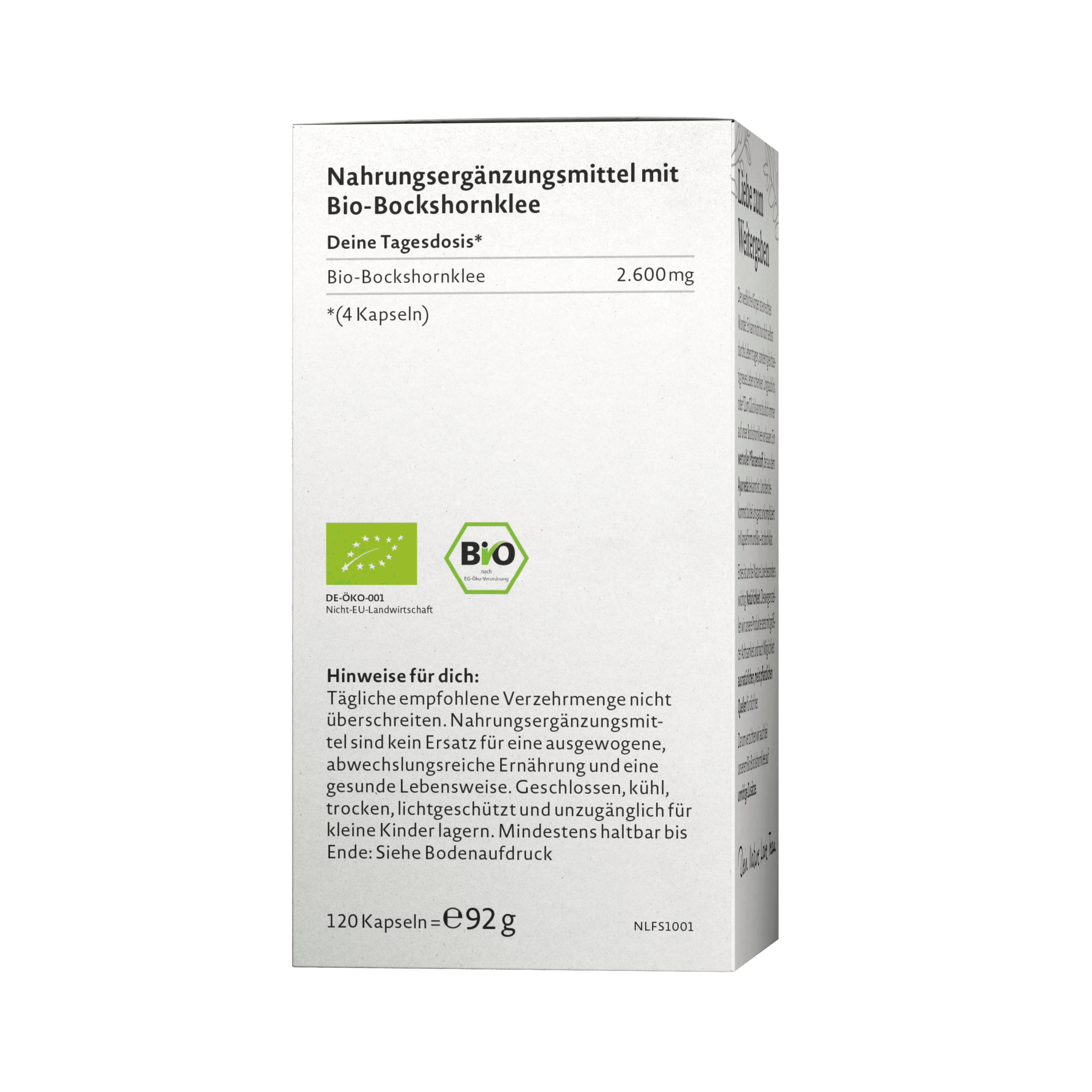 Produktbild NATURE LOVE Bio Bockshornklee 6 von 6