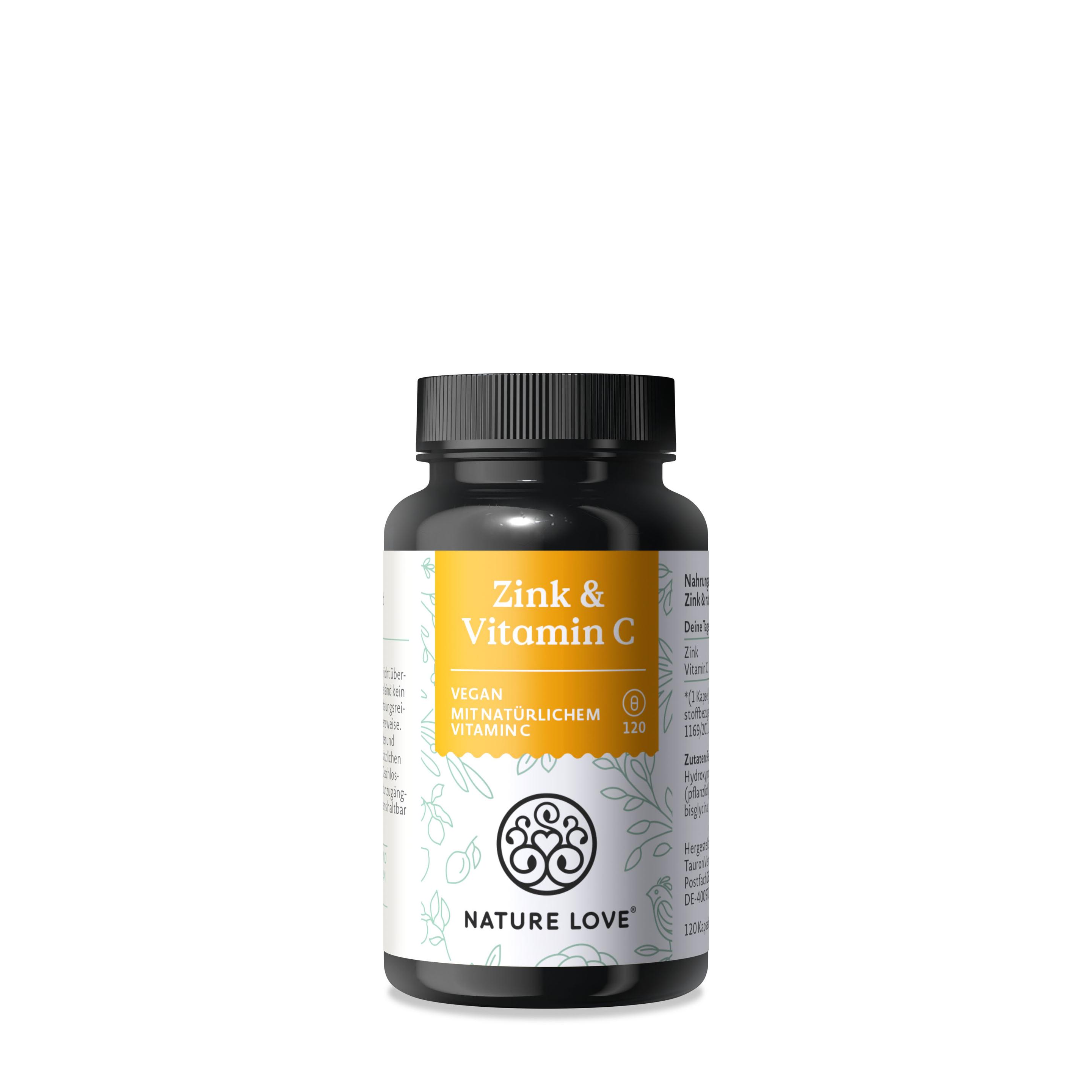 Produktbild NATURE LOVE Zink&Vitamin C 2 von 6