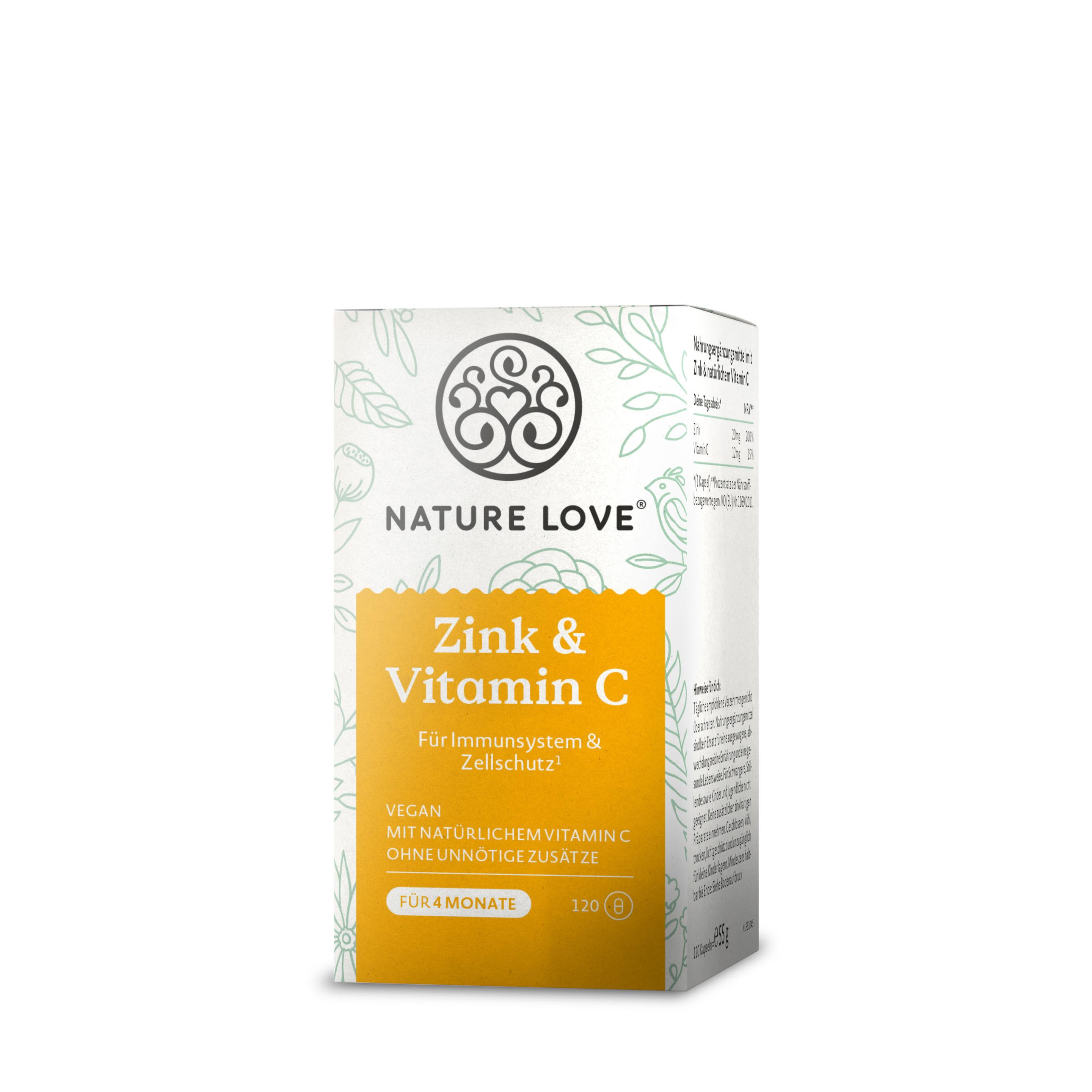 Produktbild NATURE LOVE Zink&Vitamin C 3 von 6