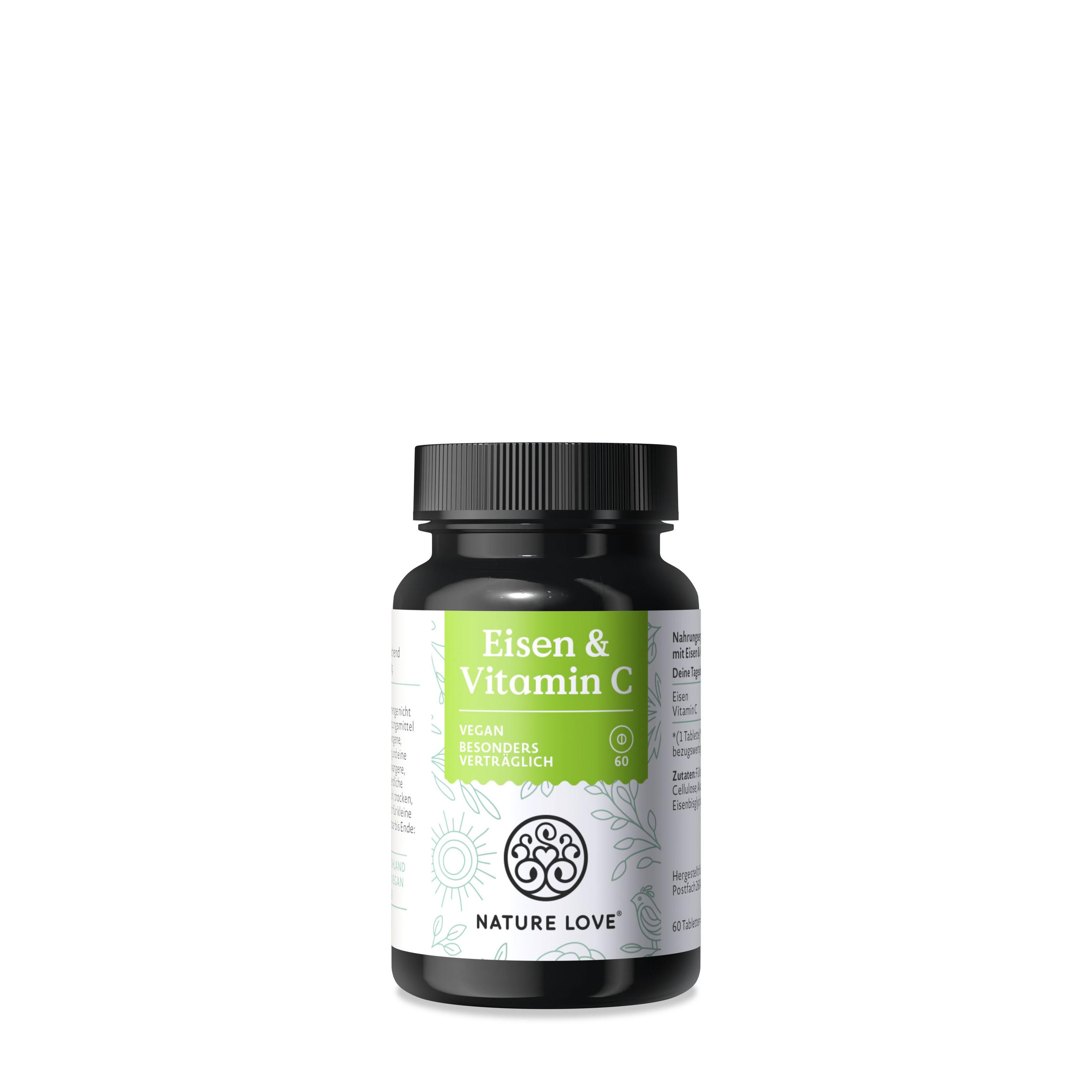 Produktbild NATURE LOVE Eisen&Vitamin C 2 von 6