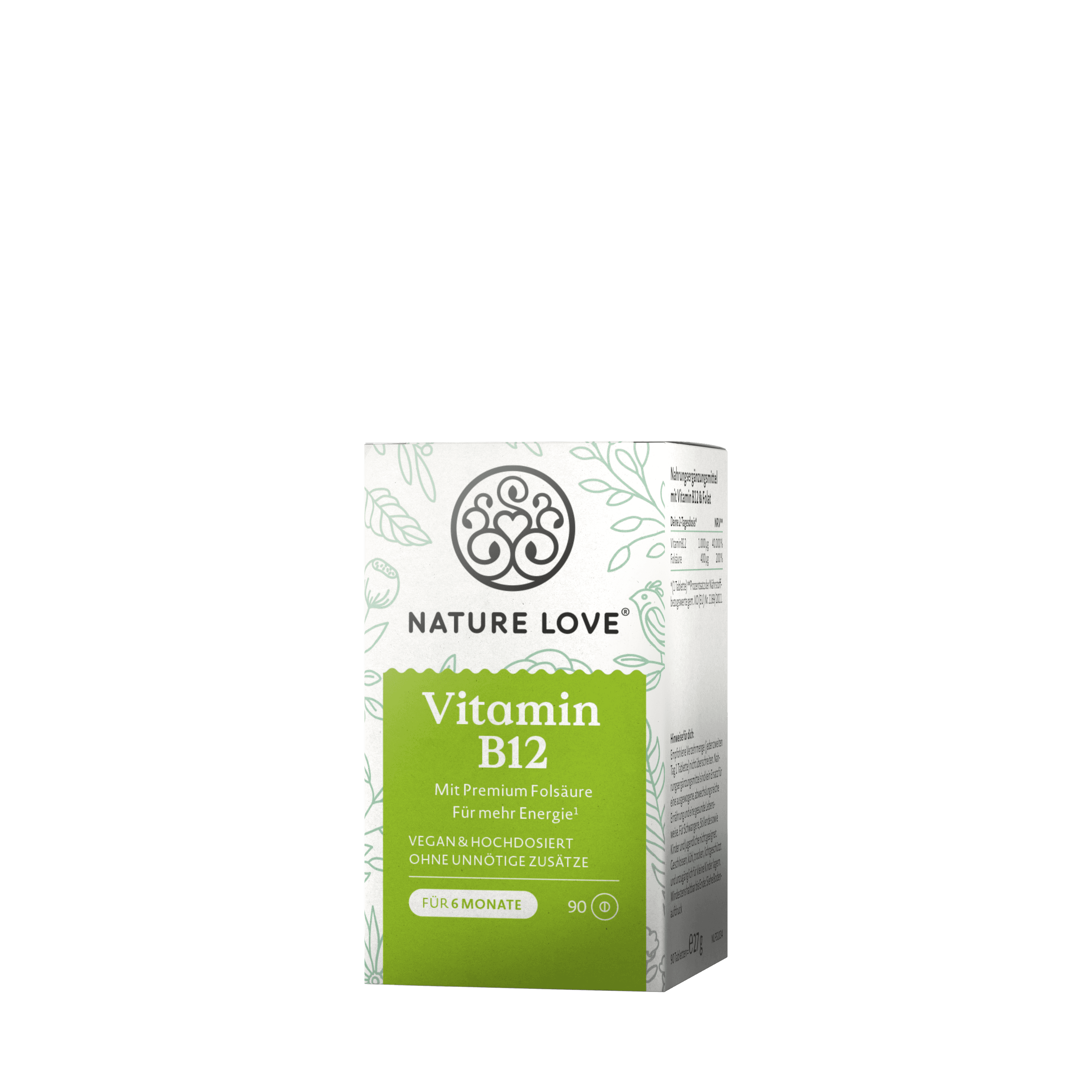 Produktbild NATURE LOVE Vitamin B12 3 von 6