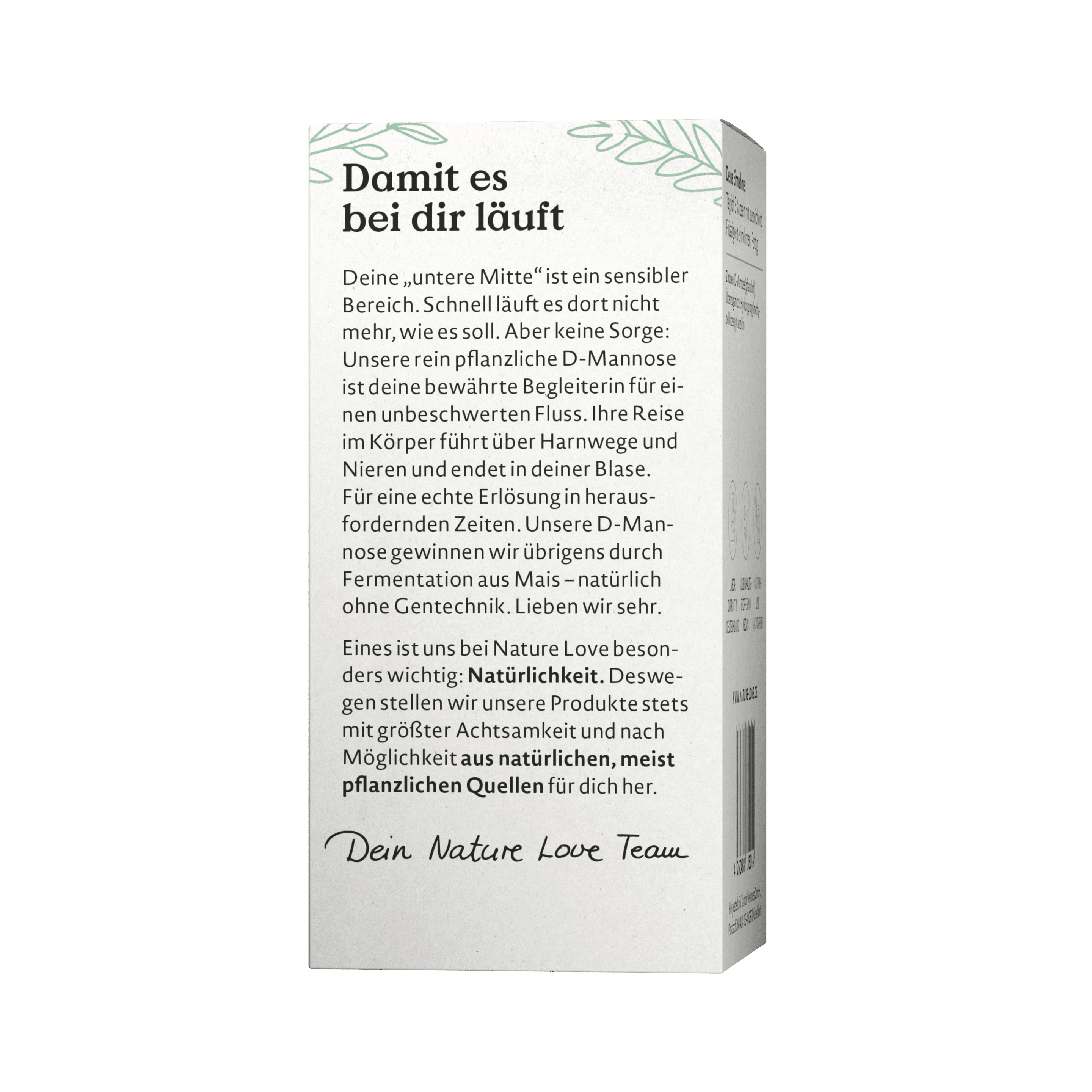 Produktbild NATURE LOVE D-Mannose 6 von 6