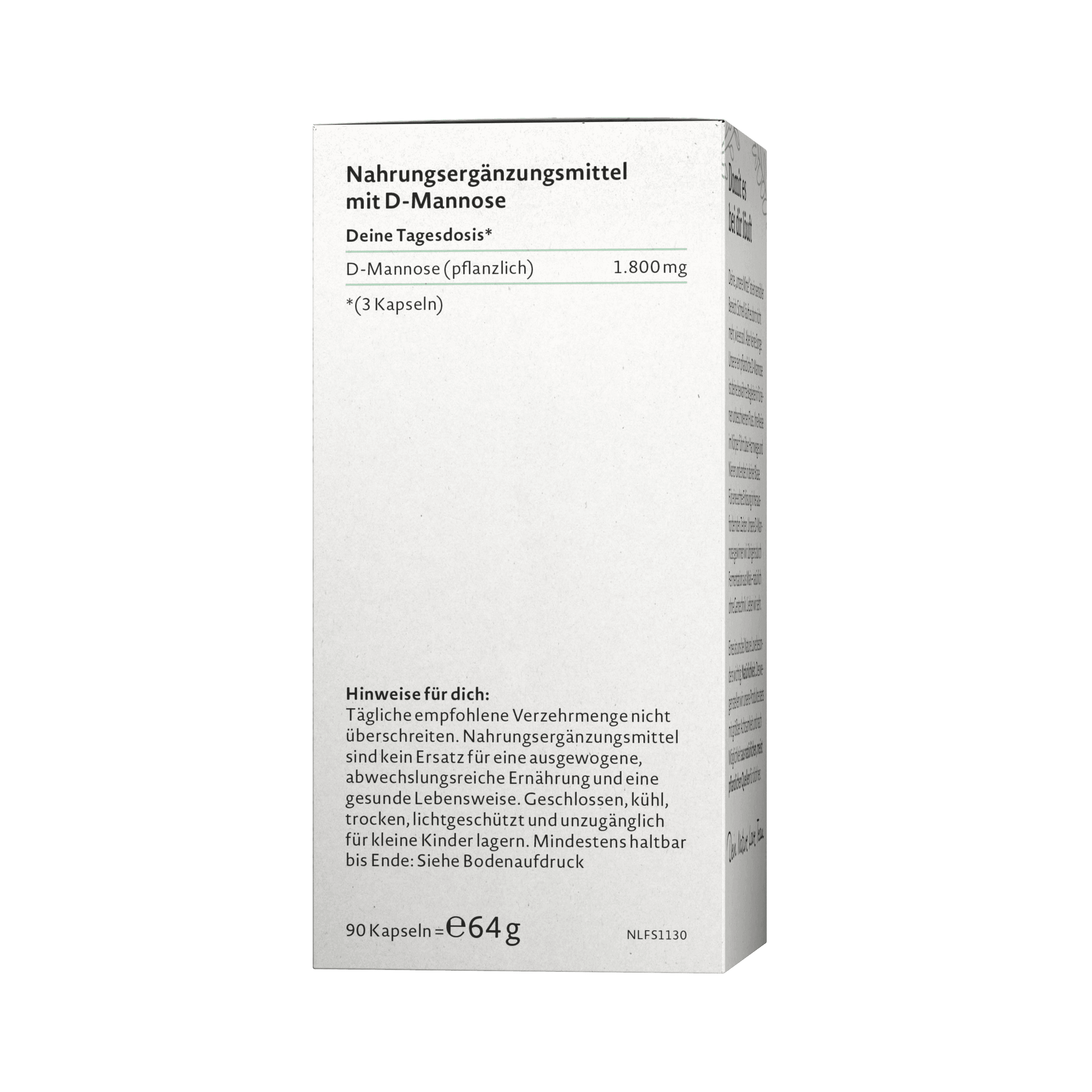 Produktbild NATURE LOVE D-Mannose 4 von 6