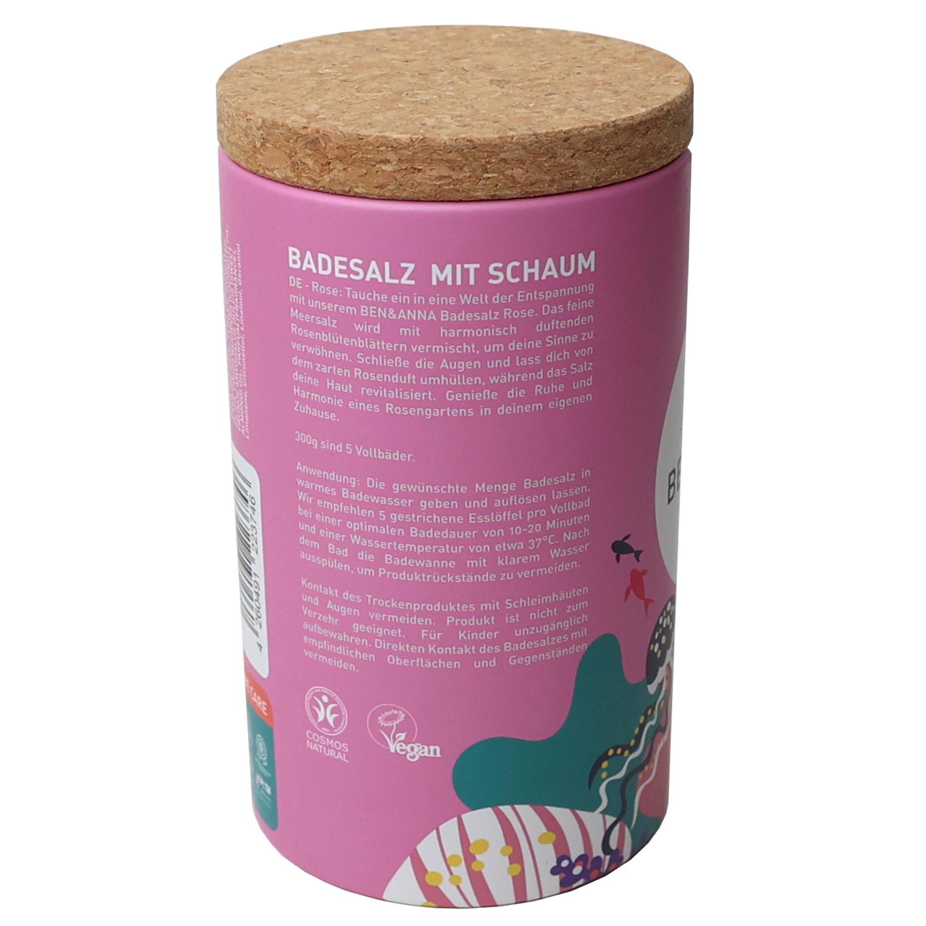 Produktbild BEN&ANNA Badesalz Rose 2 von 2