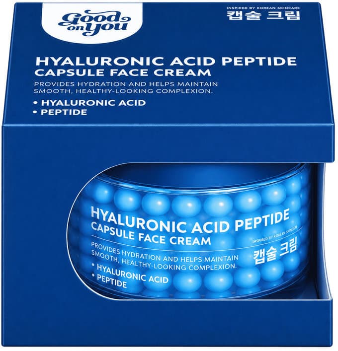 Good on You Face Cream Hyaluronic Acid Peptide Capsule