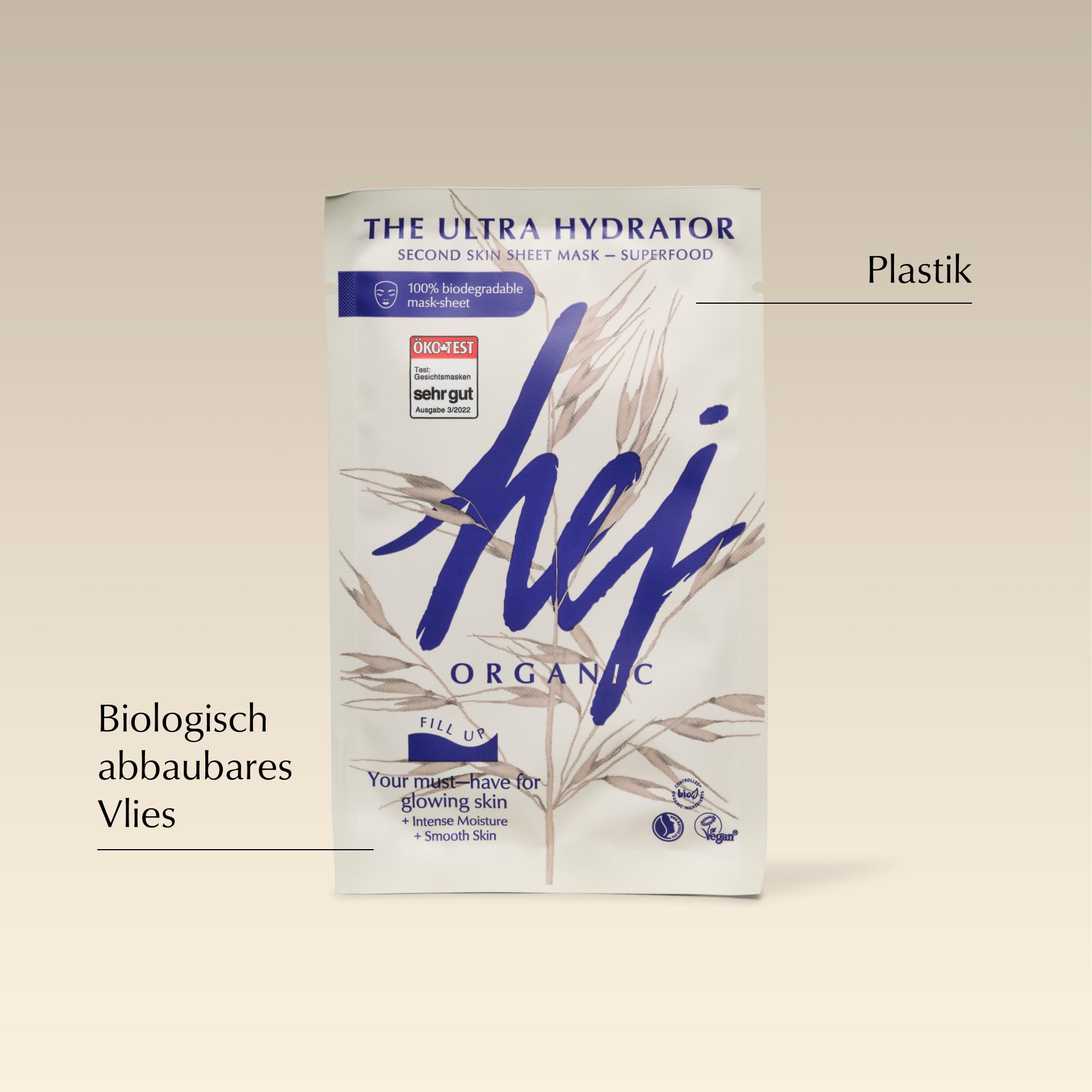 Produktbild HEJ ORGANIC The Ultra Hydrator Sheet Mask 3 von 5