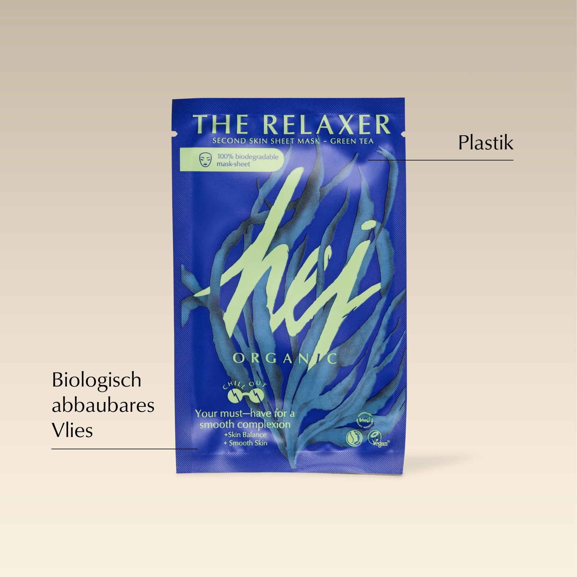 Produktbild HEJ ORGANIC The Relaxer Sheet Mask 3 von 5