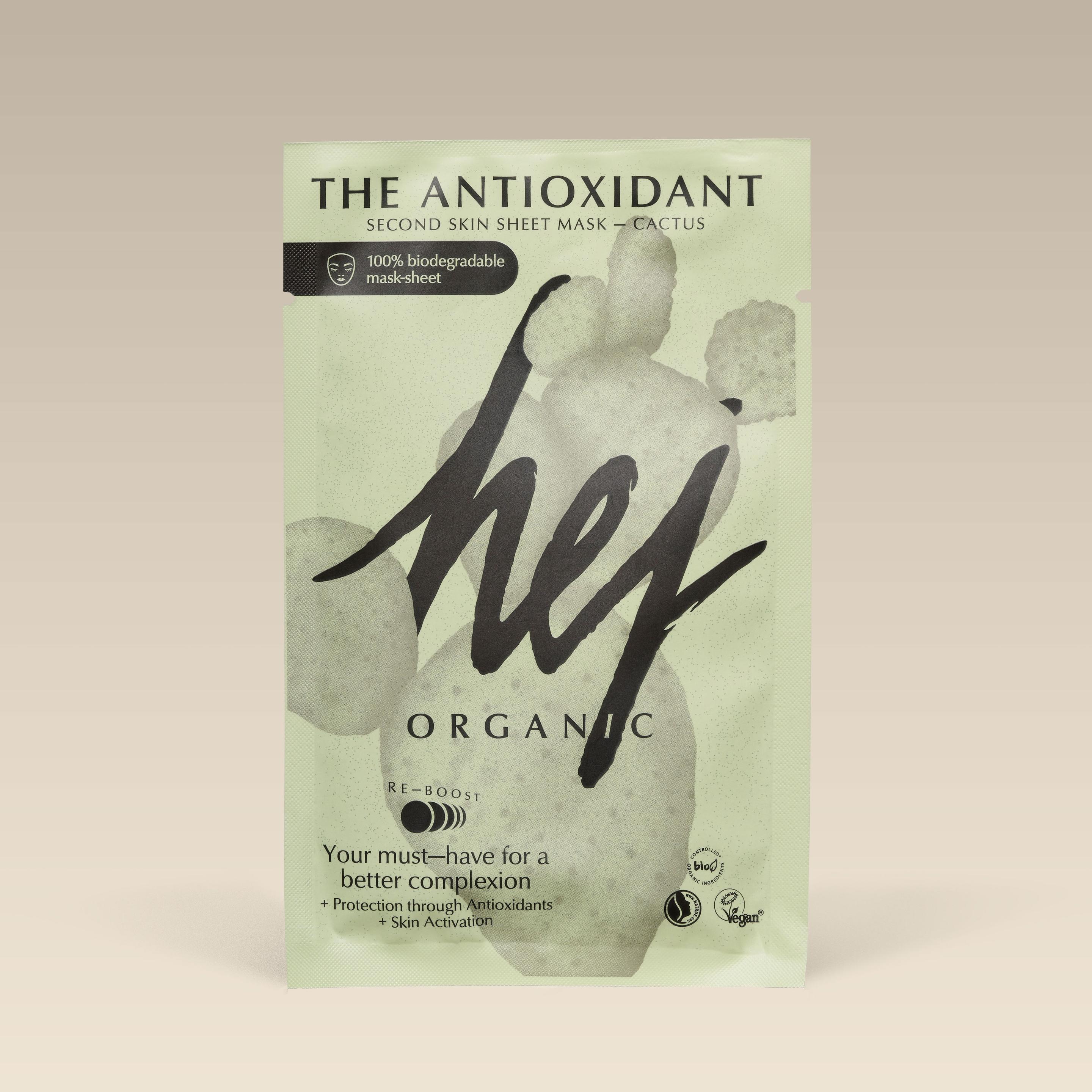 Produktbild HEJ ORGANIC The Antioxidant Sheet Mask 2 von 5