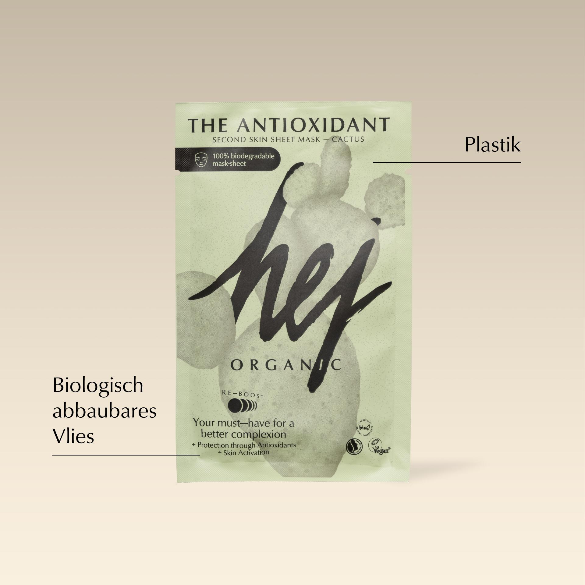 Produktbild HEJ ORGANIC The Antioxidant Sheet Mask 3 von 5
