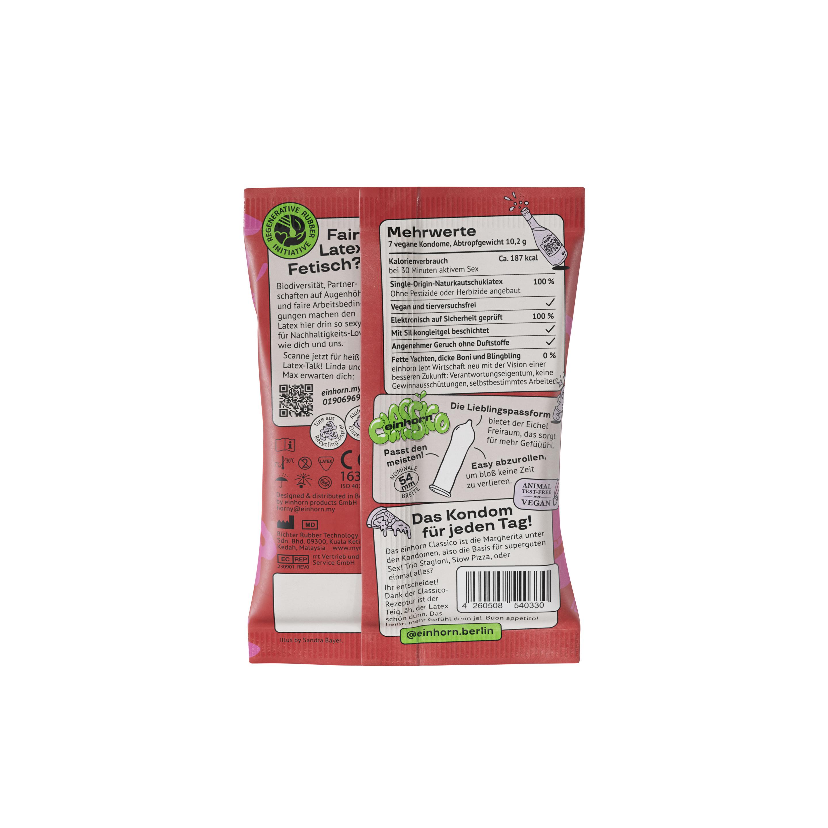 Produktbild einhorn classico Kondome 2 von 2