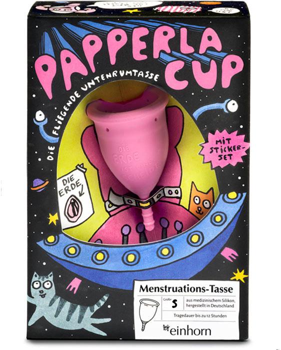 einhorn Menstruations-Tasse S Papperlacup