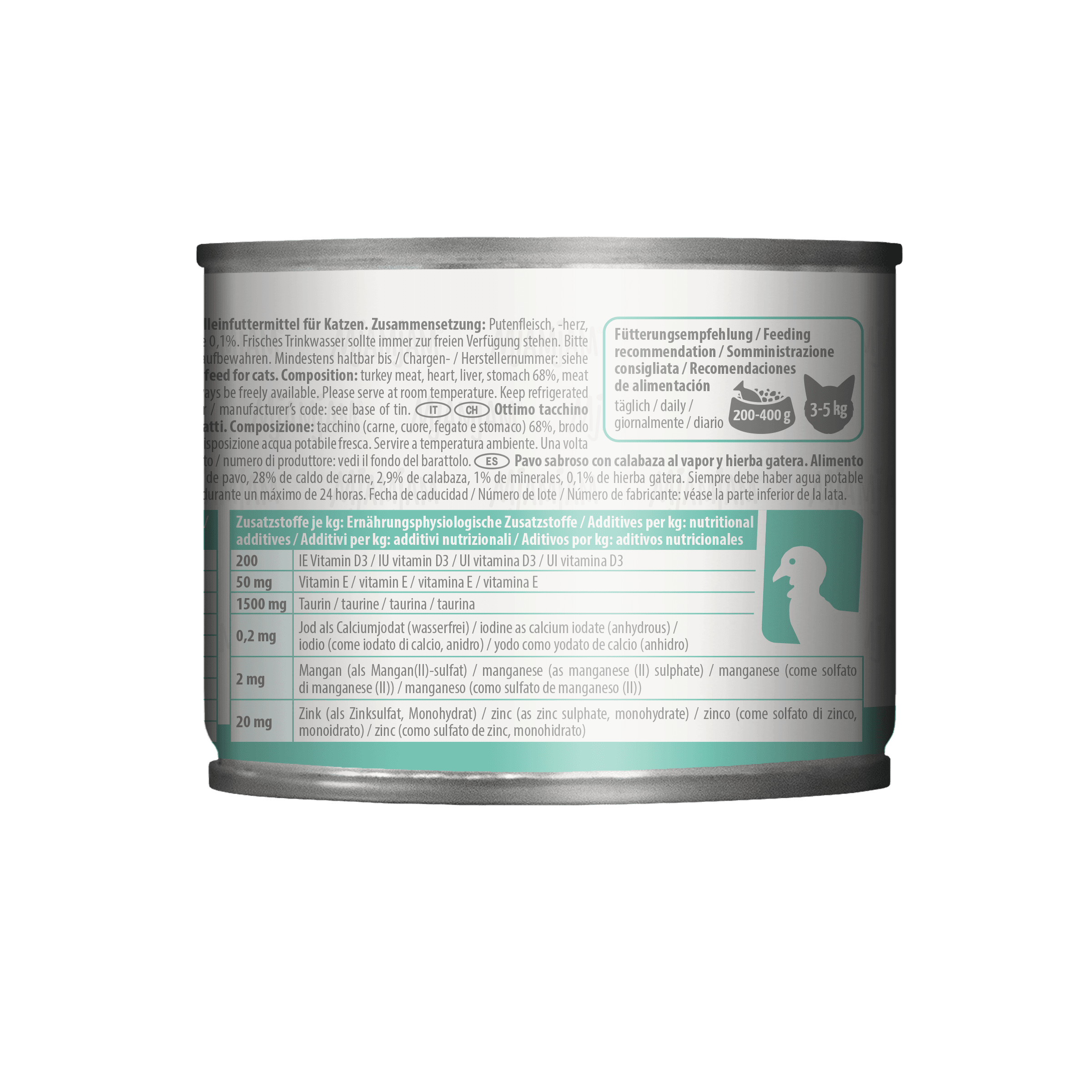 Produktbild MjAMjAM Katzennassfutter gute Pute an gedämpftem Kürbis mit Katzenminze 2 von 4