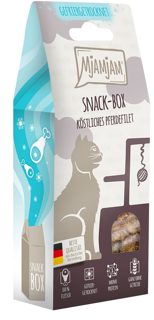 MjAMjAM Katzensnack Köstliches Pferdefilet
